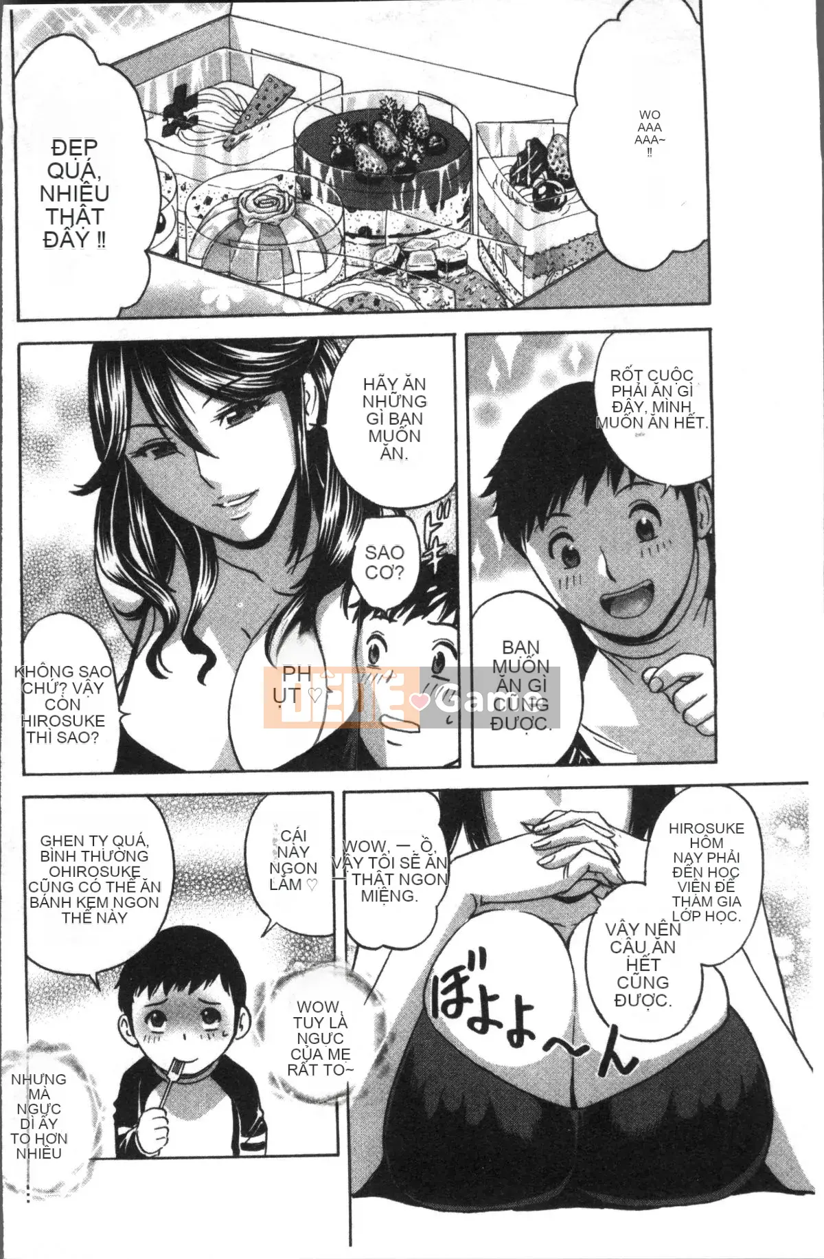 [Nhóm quét 4K][Eimaru] Vú mẹ quằn quại vì xấu hổ...