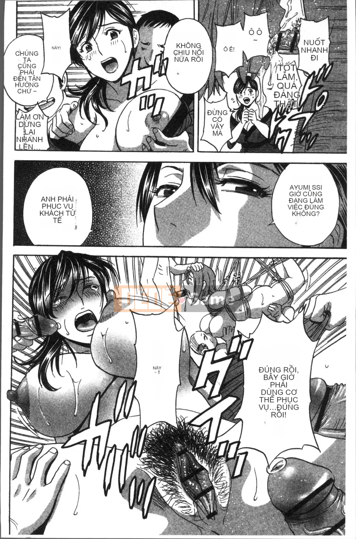 [Nhóm quét 4K][Eimaru] Vú mẹ quằn quại vì xấu hổ...