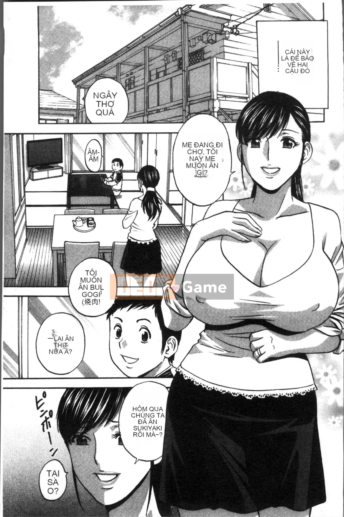 [Nhóm quét 4K][Eimaru] Vú mẹ quằn quại vì xấu hổ...