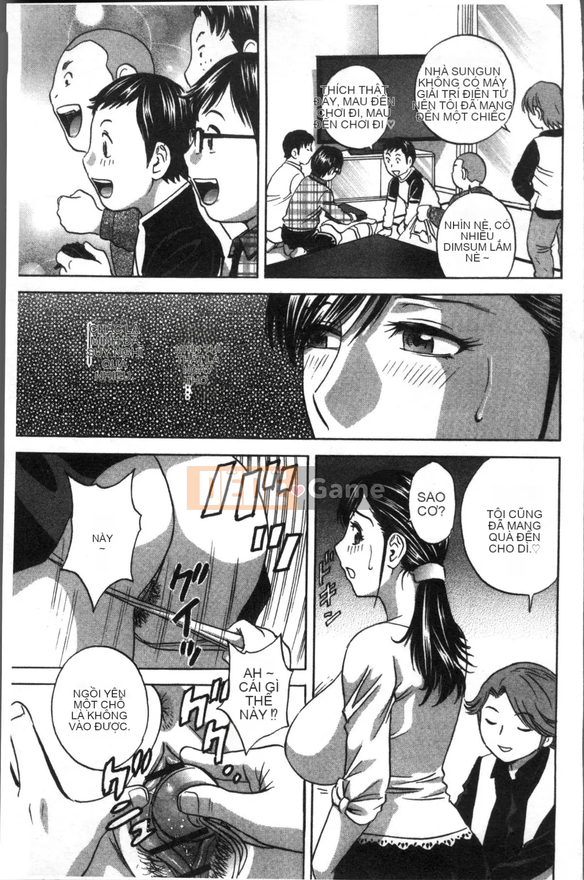 [Nhóm quét 4K][Eimaru] Vú mẹ quằn quại vì xấu hổ...