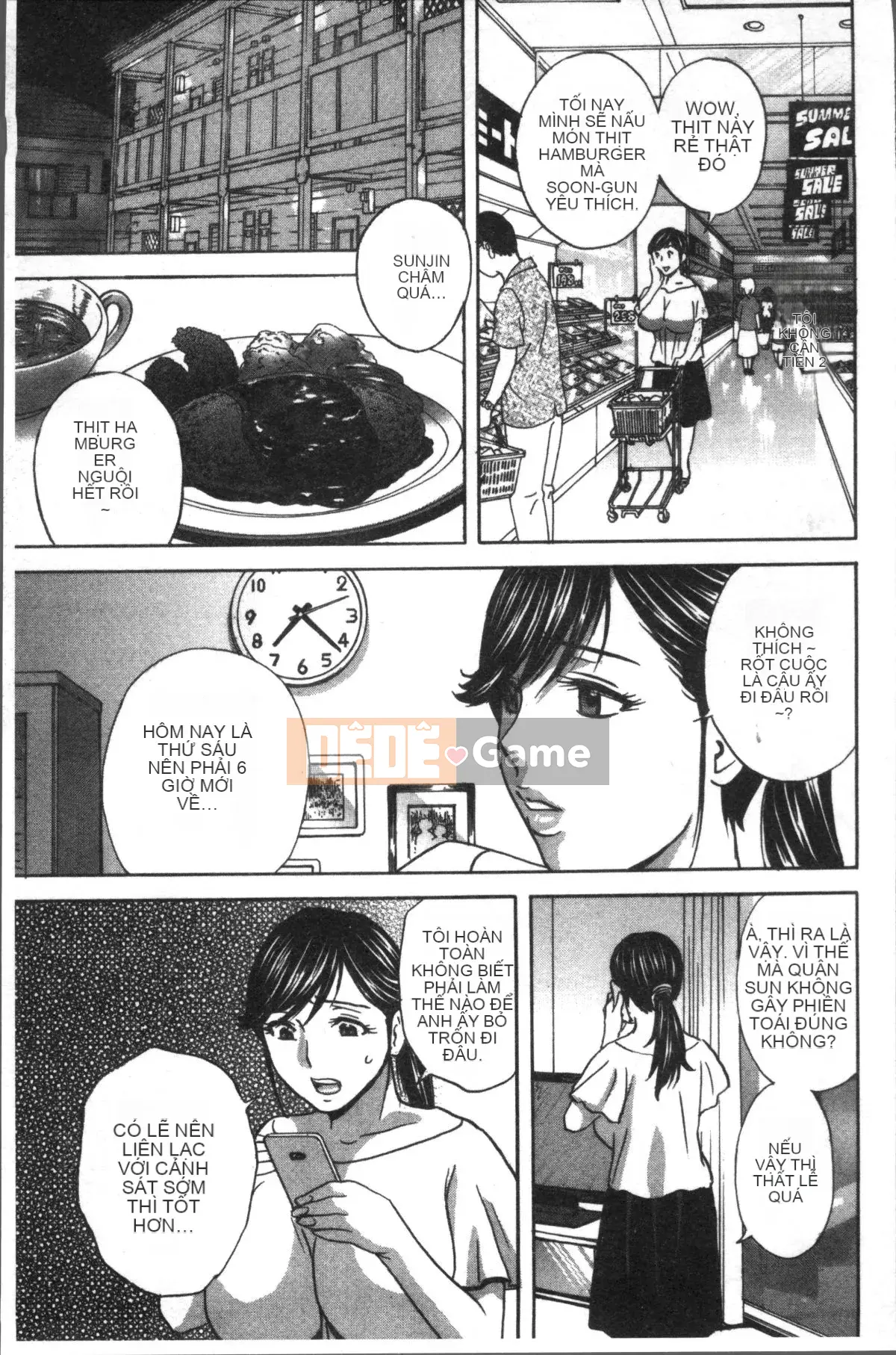 [Nhóm quét 4K][Eimaru] Vú mẹ quằn quại vì xấu hổ...