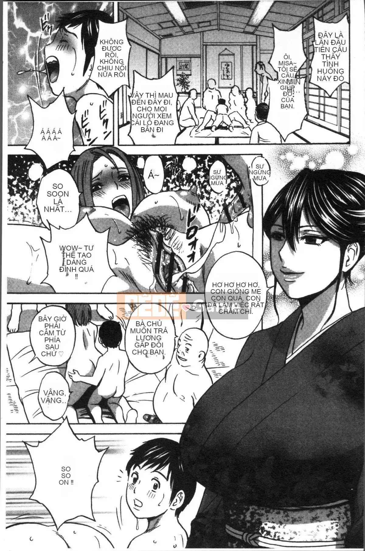 [Nhóm quét 4K][Eimaru] Vú mẹ quằn quại vì xấu hổ...