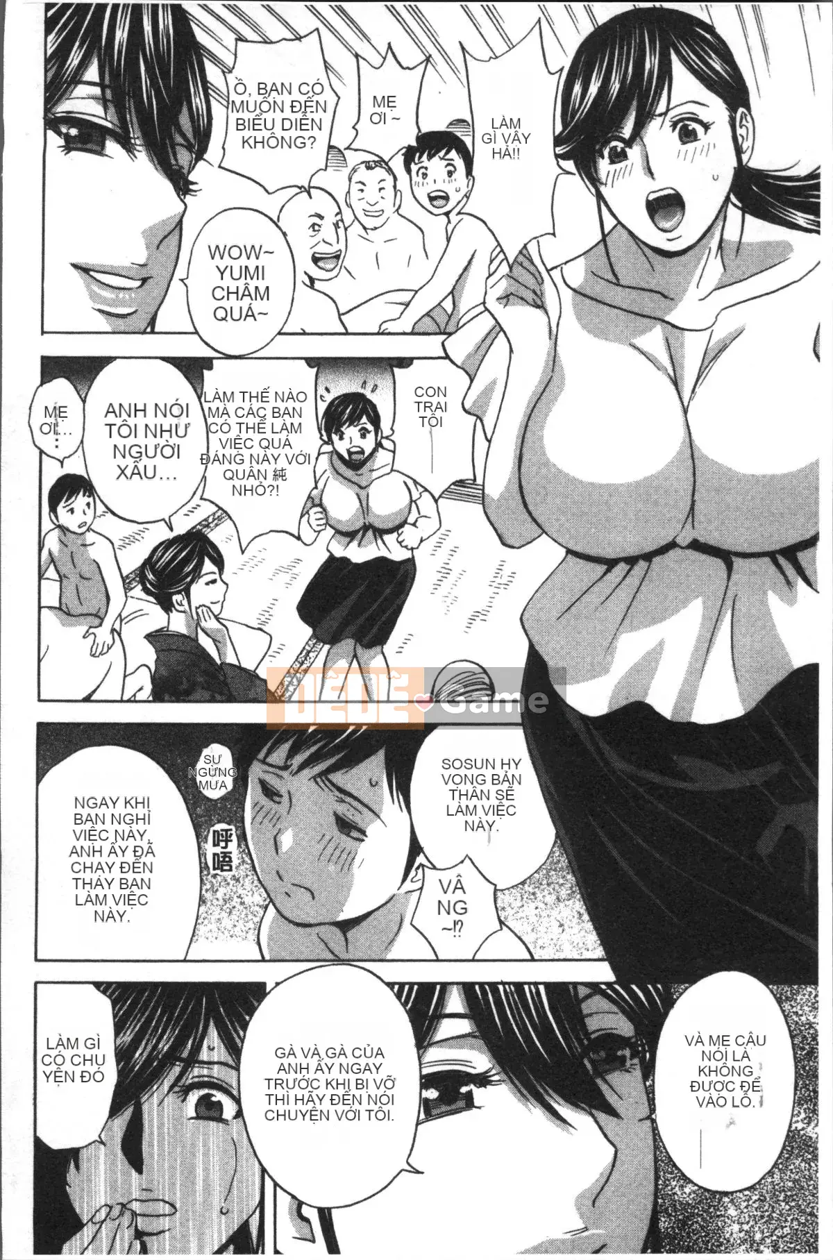 [Nhóm quét 4K][Eimaru] Vú mẹ quằn quại vì xấu hổ...