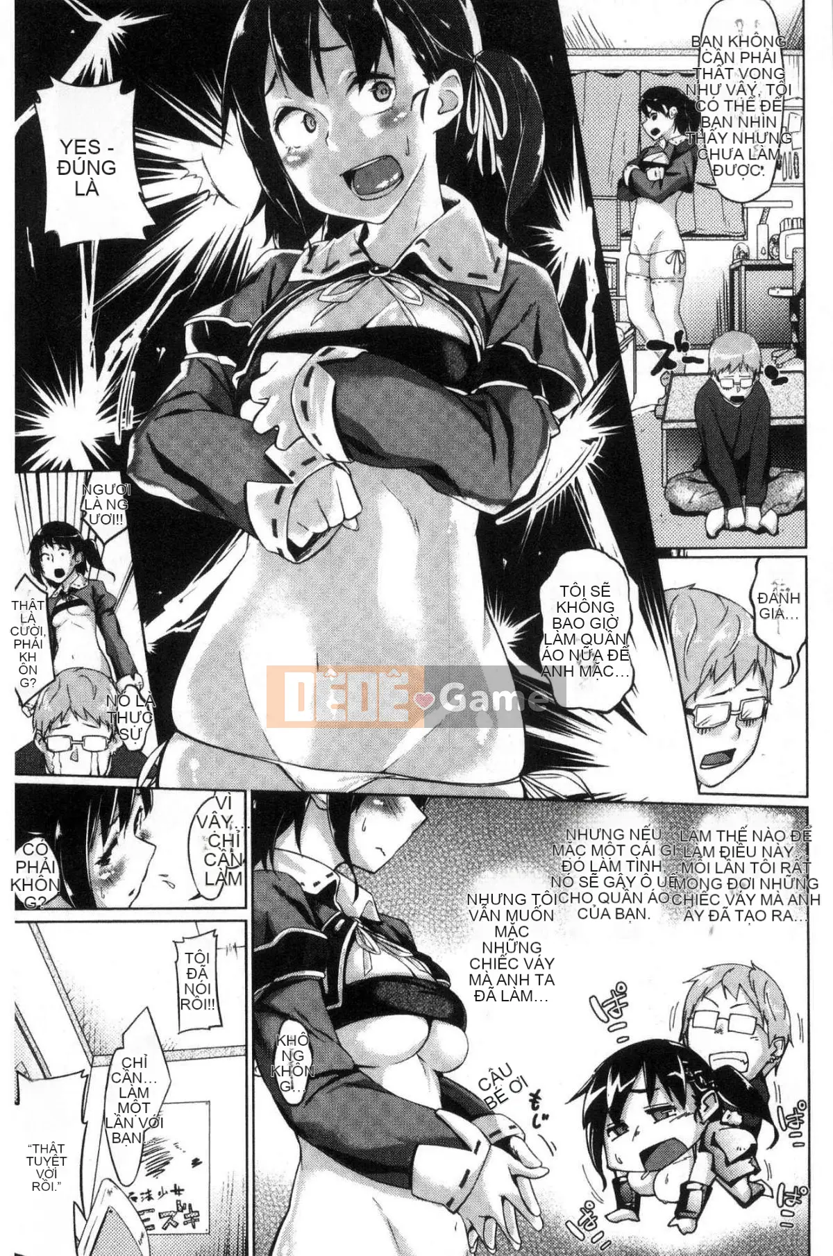 [Kazeteki Koubou] [Esuke] Em càng phát điên lên, tình yêu của anh...