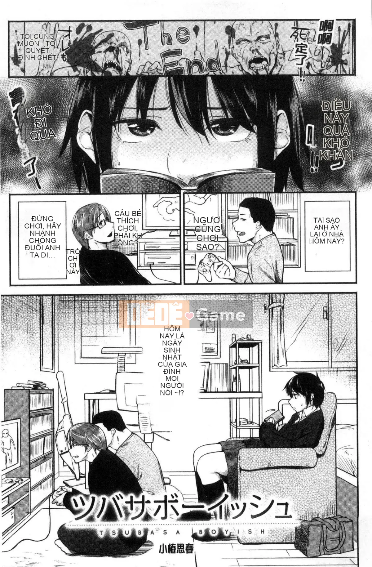 [Kazeteki Koubou] [Esuke] Em càng phát điên lên, tình yêu của anh...