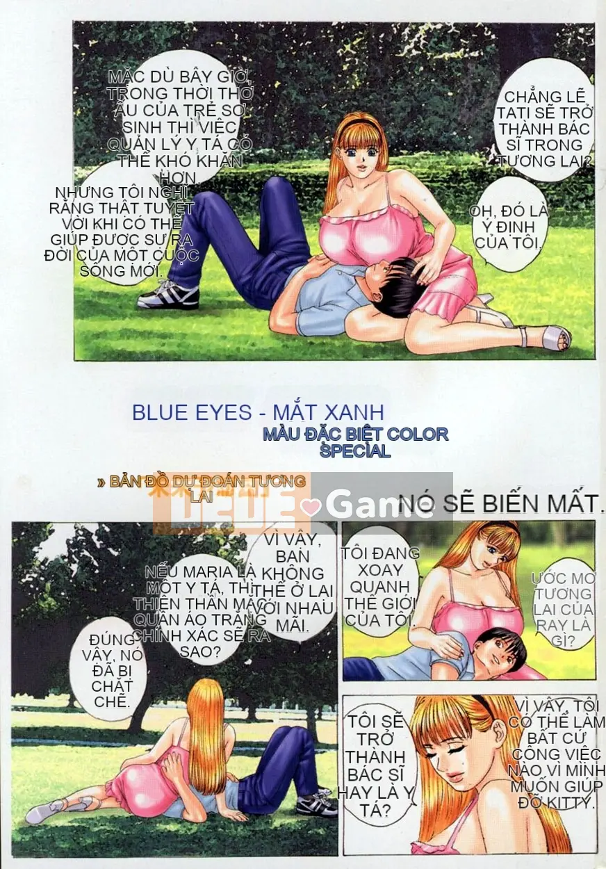 [Nishimaki Tohru] Đôi mắt xanh 4