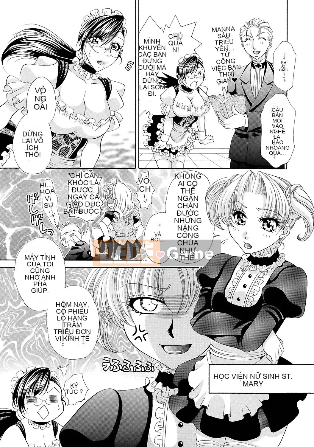 [Nikudangan] Thánh hầu gái Jogakuin