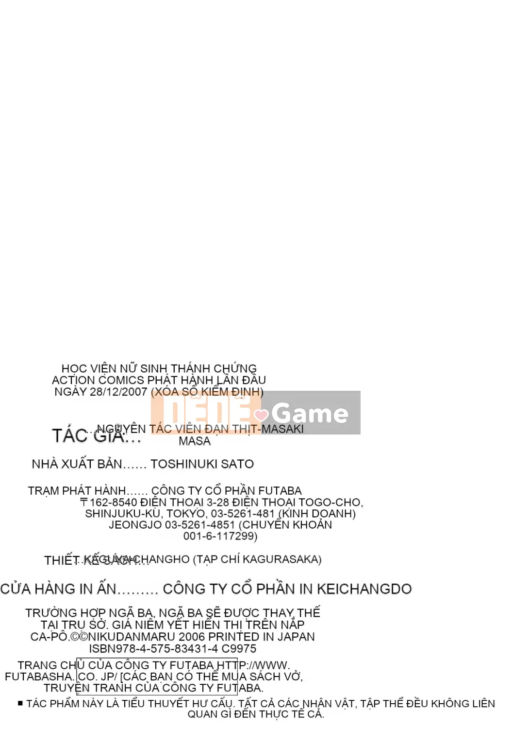 [Nikudangan] Thánh hầu gái Jogakuin