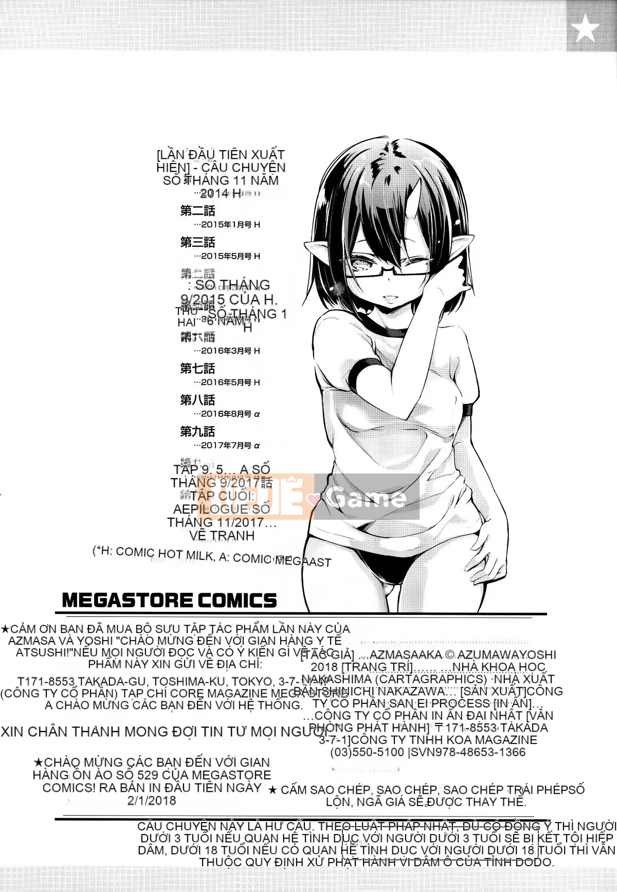 [Azuma Sawayoshi] Chào mừng đến với Ayakashikan! [Tiếng Trung]