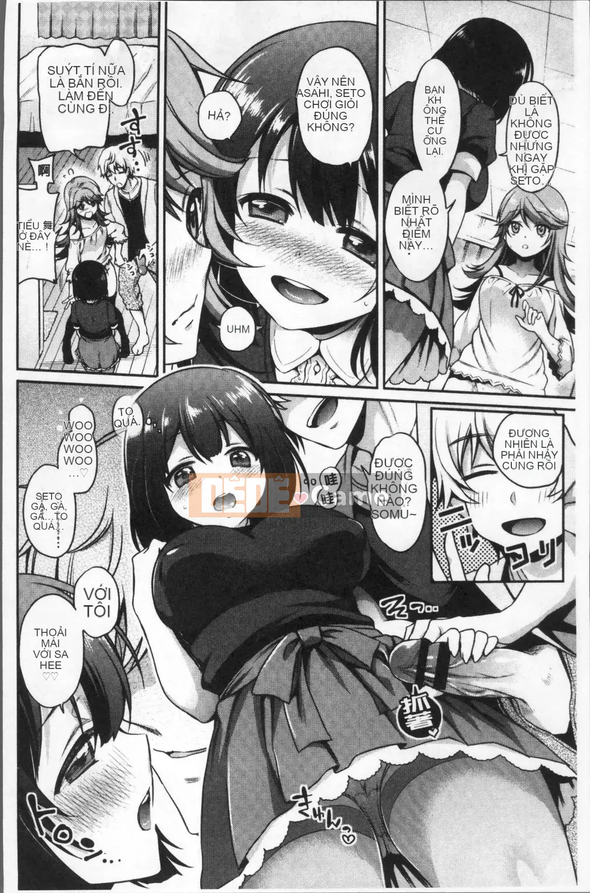 [Nhóm càn quét 4K][Sasachin] Sanpi♥