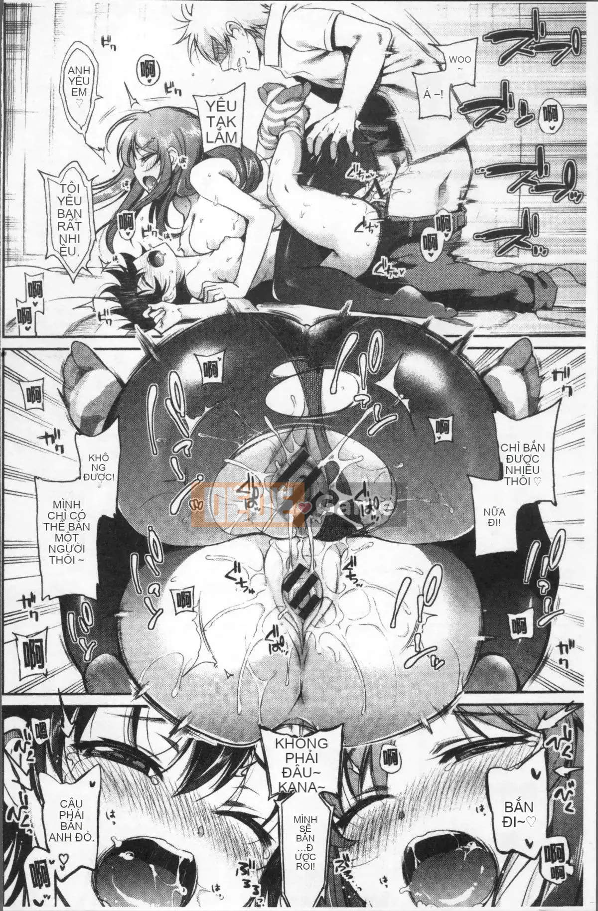 [Nhóm càn quét 4K][Sasachin] Sanpi♥