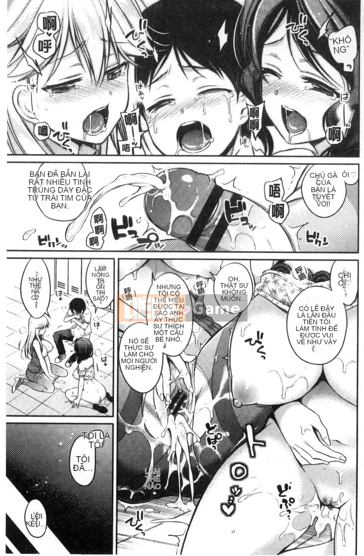 [Kazeteki Koubou][Sasachin] Sanpi ♥ Tình yêu tình dục 3P