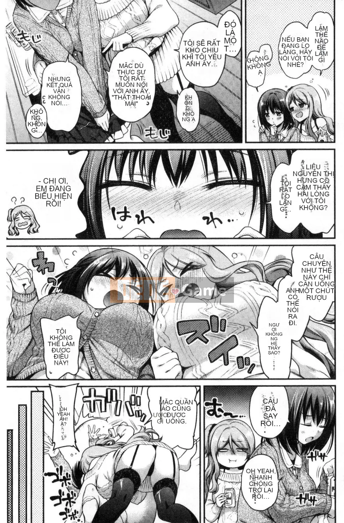 [Kazeteki Koubou][Sasachin] Sanpi ♥ Tình yêu tình dục 3P