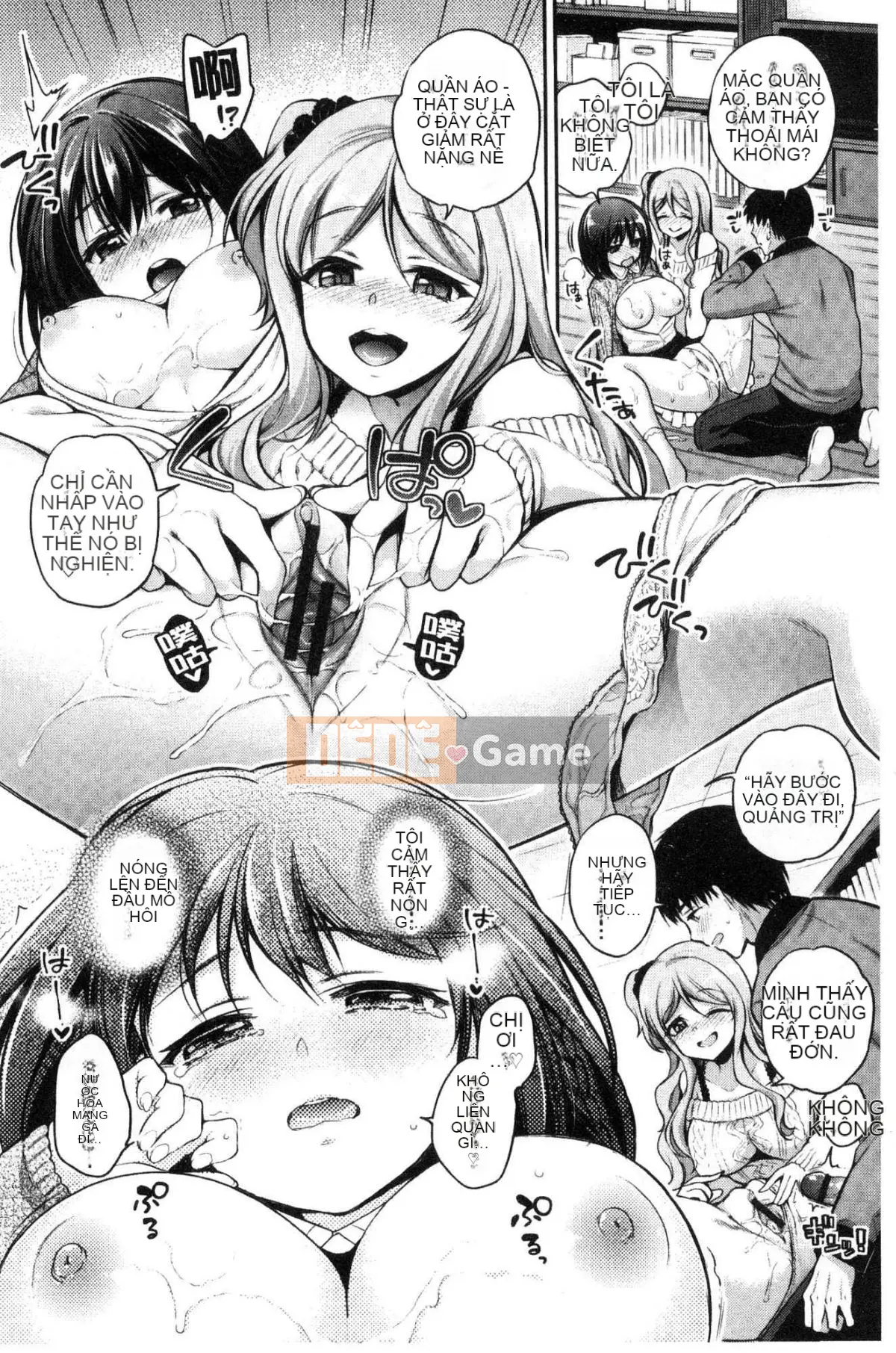 [Kazeteki Koubou][Sasachin] Sanpi ♥ Tình yêu tình dục 3P