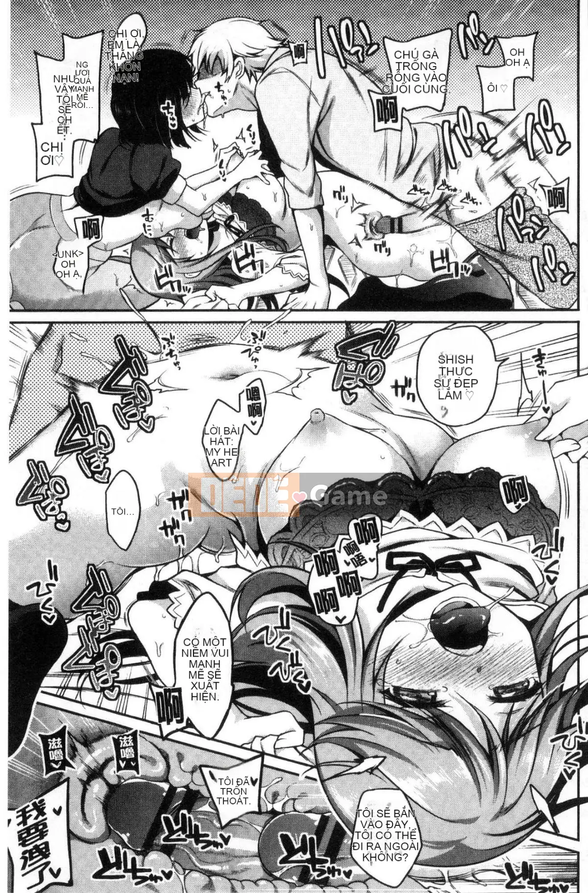 [Kazeteki Koubou][Sasachin] Sanpi ♥ Tình yêu tình dục 3P