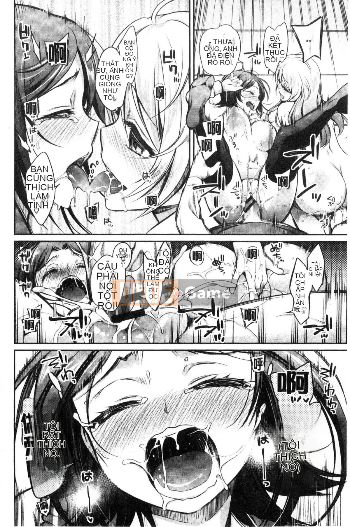 [Kazeteki Koubou][Sasachin] Sanpi ♥ Tình yêu tình dục 3P