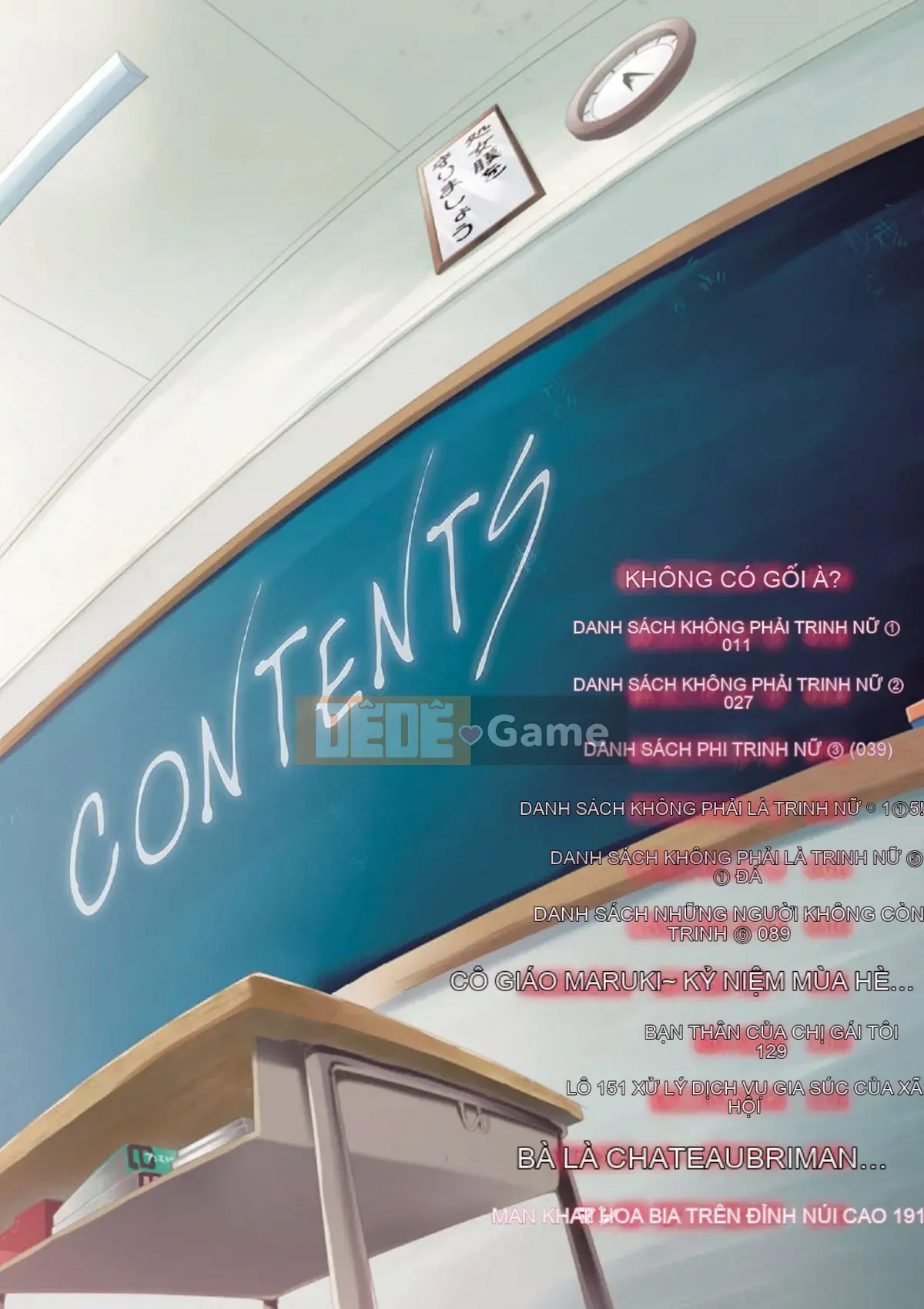 [Miyano Kintaro] Danh sách không còn trinh [Trung Quốc]