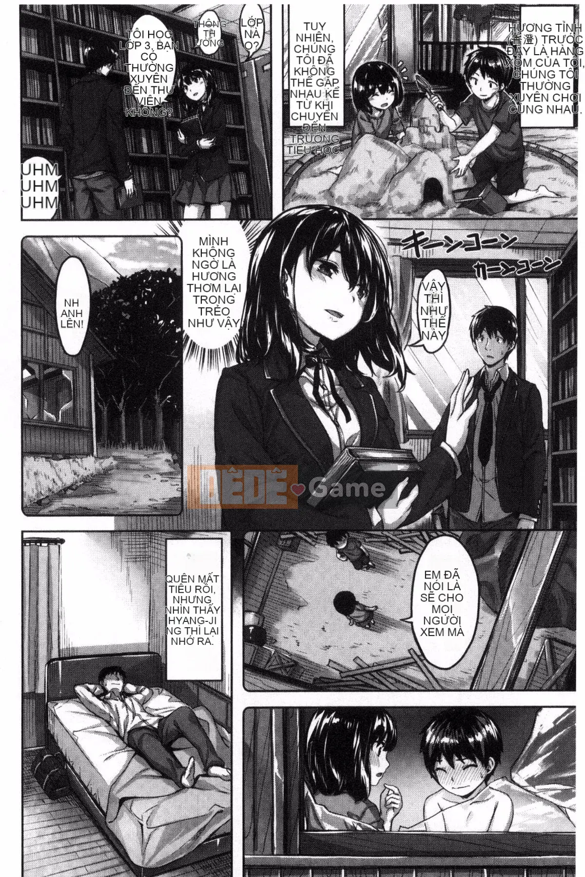 [Hinasakiha] Thì thầm sau giờ học