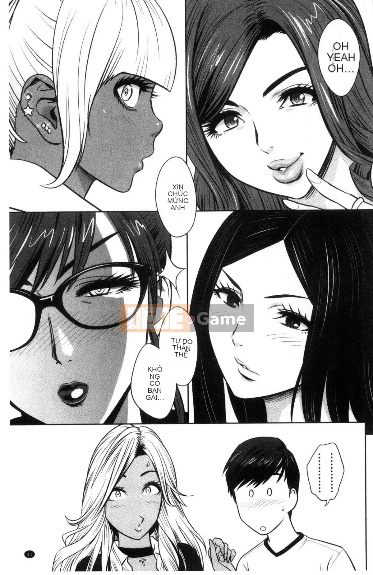 [Kazeteki Koubou][Tatsunami Yotoku] Chủ tịch chị gái Gal và văn phòng hậu cung