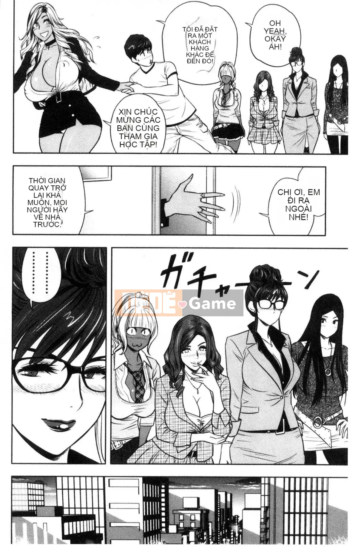 [Kazeteki Koubou][Tatsunami Yotoku] Chủ tịch chị gái Gal và văn phòng hậu cung