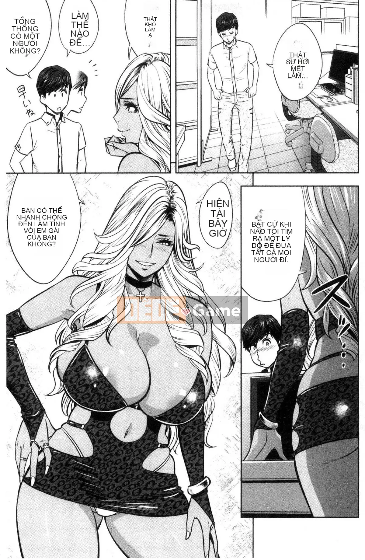 [Kazeteki Koubou][Tatsunami Yotoku] Chủ tịch chị gái Gal và văn phòng hậu cung