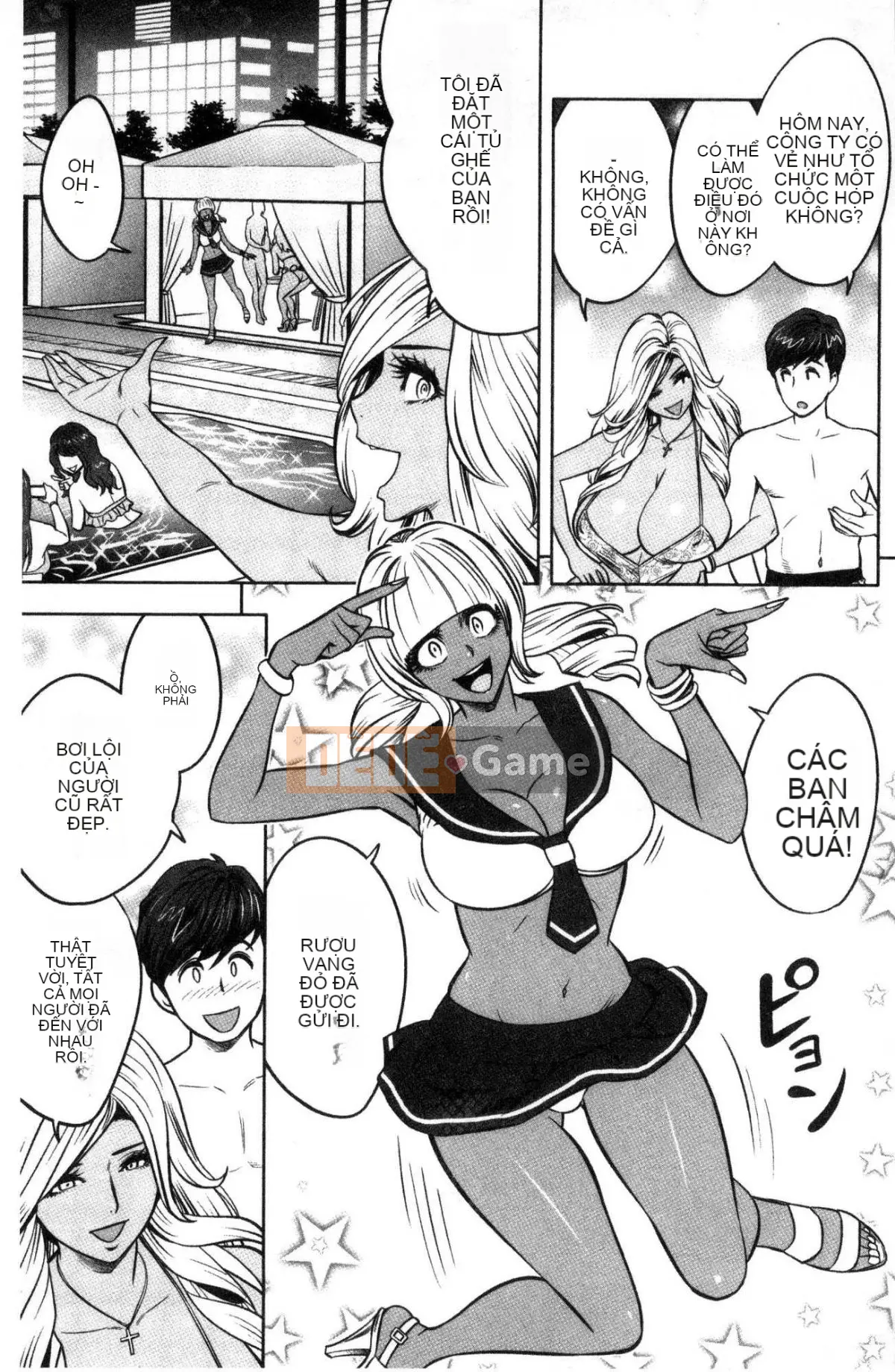 [Kazeteki Koubou][Tatsunami Yotoku] Chủ tịch chị gái Gal và văn phòng hậu cung