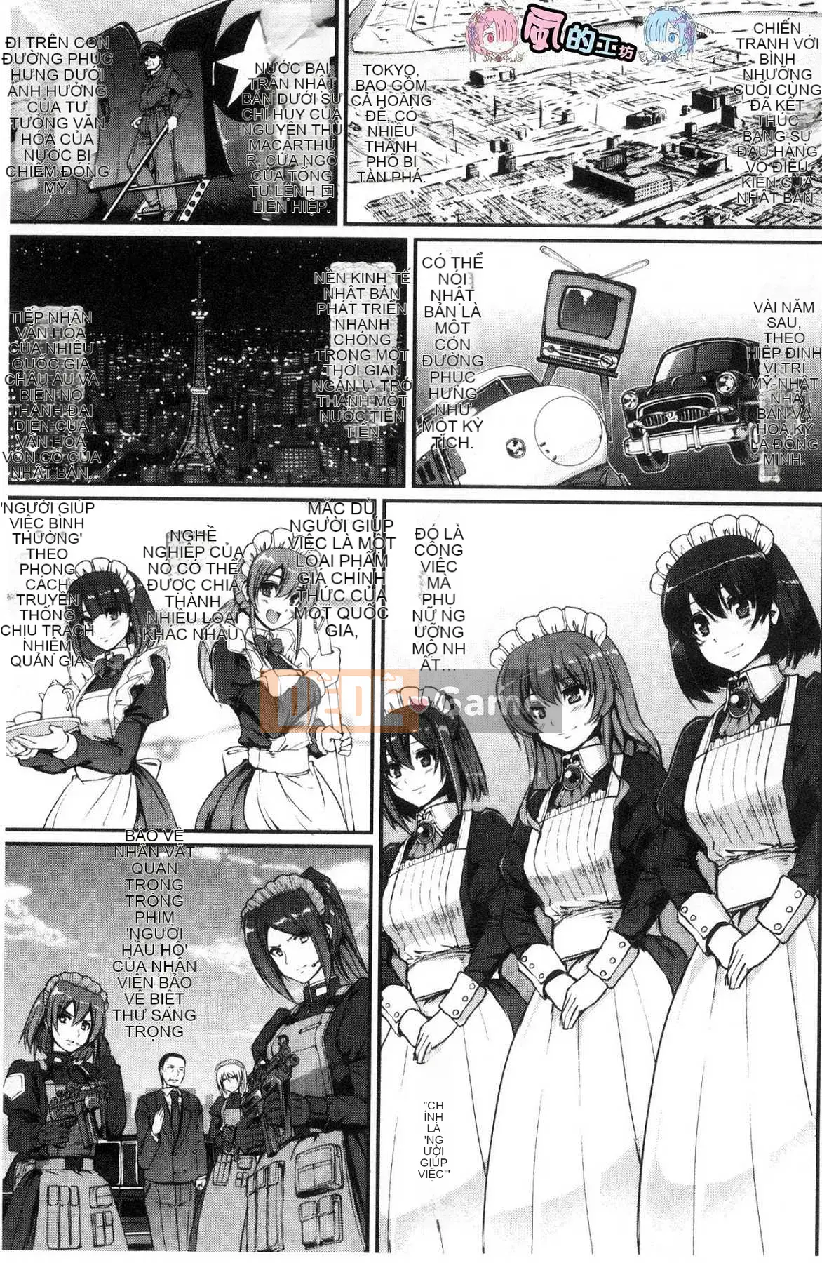 [Kazeteki Koubou][Arakishi Raiho] Chào mừng đến với Học viện hầu gái!!