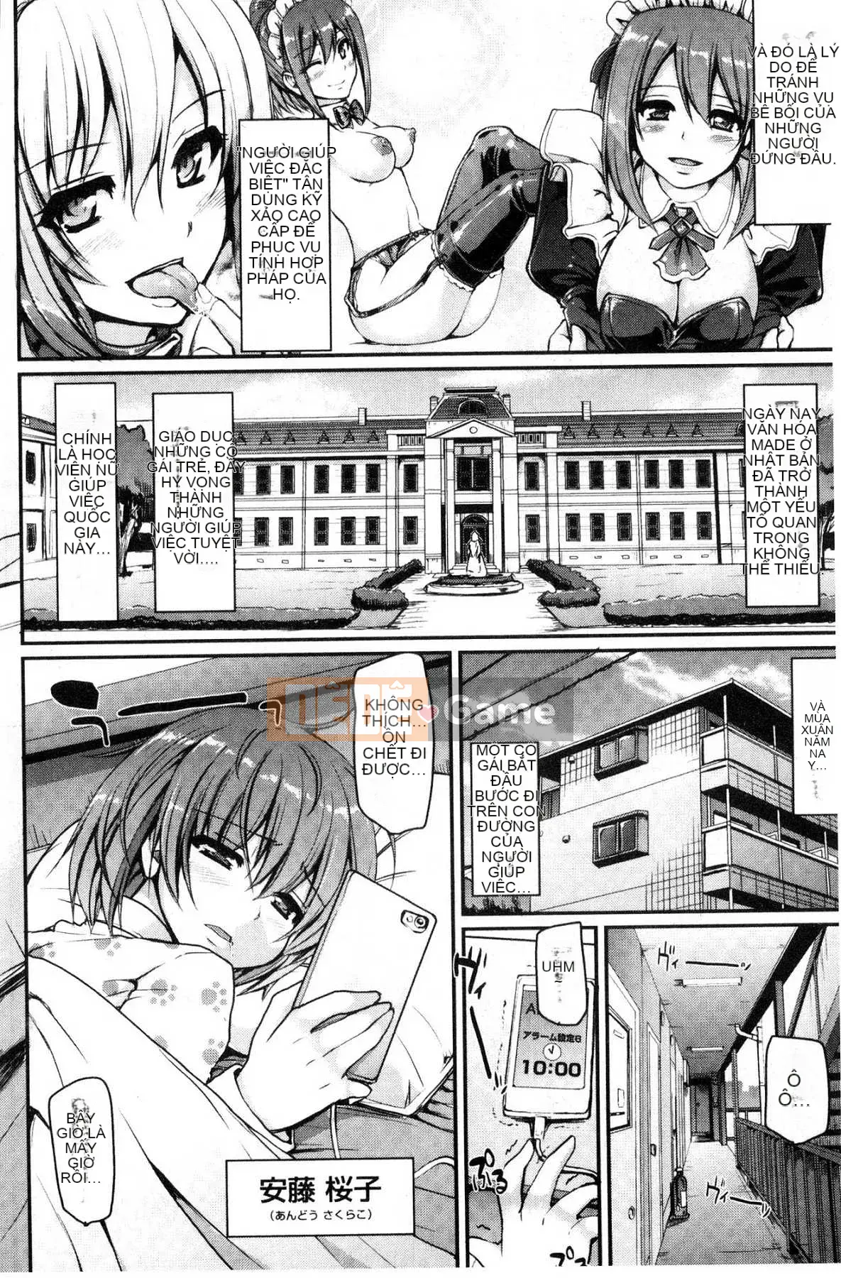 [Kazeteki Koubou][Arakishi Raiho] Chào mừng đến với Học viện hầu gái!!