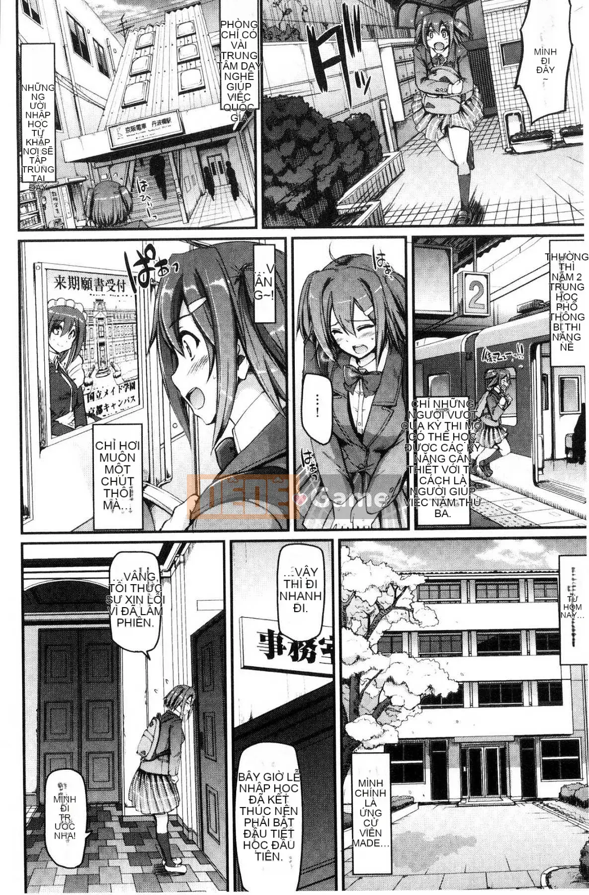 [Kazeteki Koubou][Arakishi Raiho] Chào mừng đến với Học viện hầu gái!!