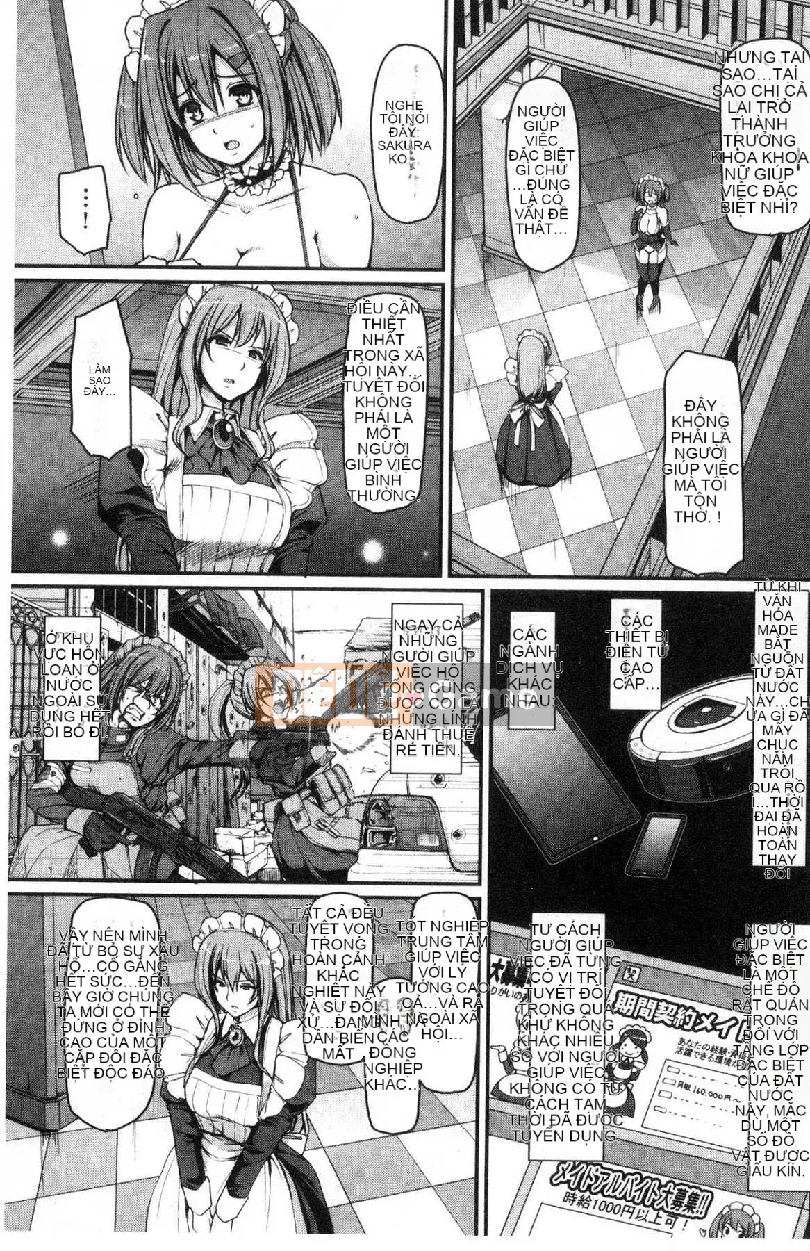 [Kazeteki Koubou][Arakishi Raiho] Chào mừng đến với Học viện hầu gái!!