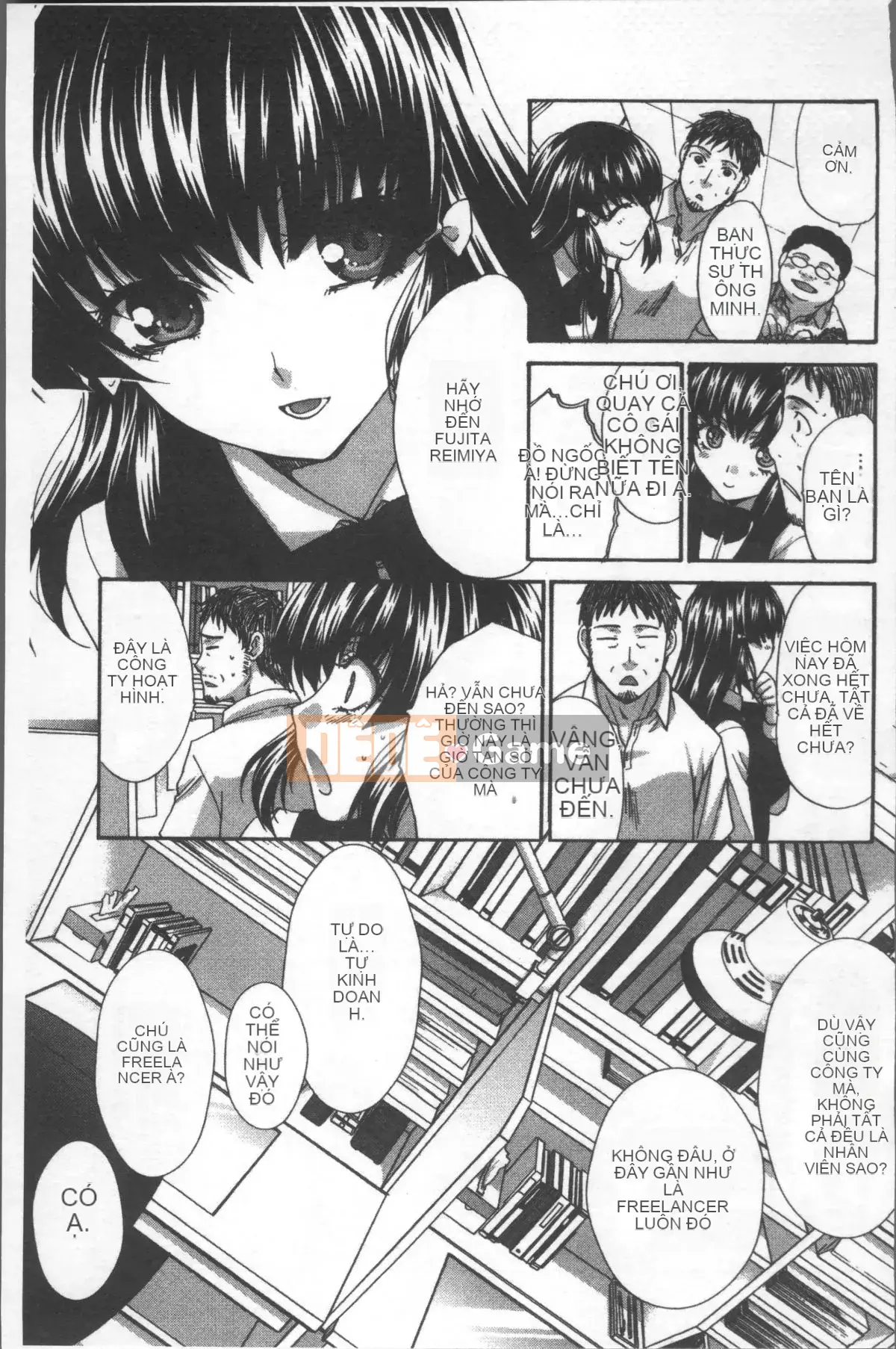 [Nhóm quét 4K][Hiroshi Itaba] Một họa sĩ hoạt hình đón một cô gái bỏ trốn.