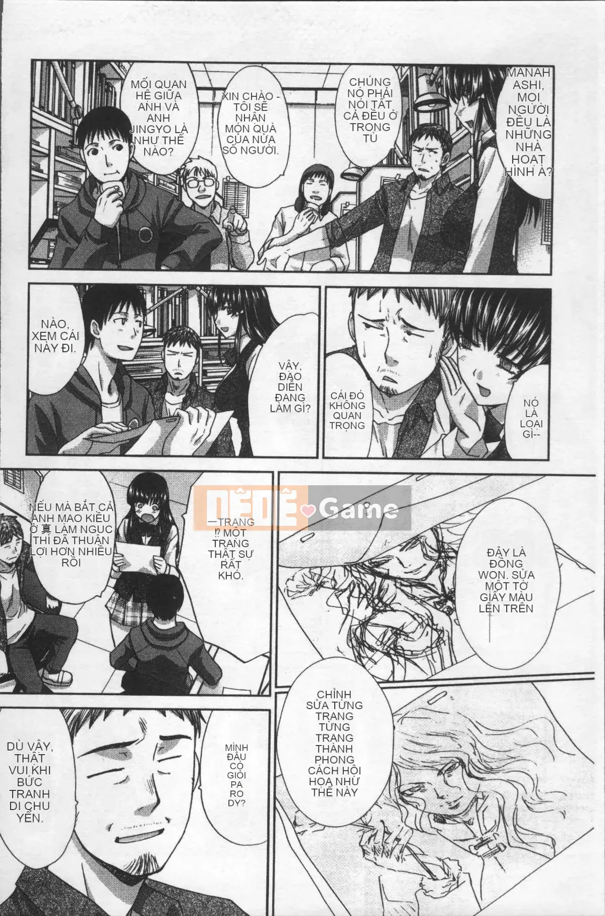 [Nhóm quét 4K][Hiroshi Itaba] Một họa sĩ hoạt hình đón một cô gái bỏ trốn.