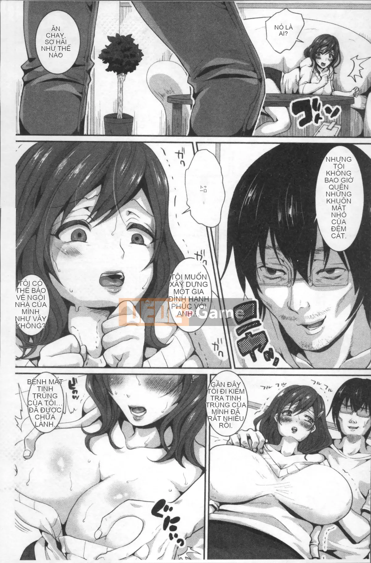 [Nhóm càn quét 4K][Neru Nemui] Vợ thủ dâm Gang Bang Gang Bang