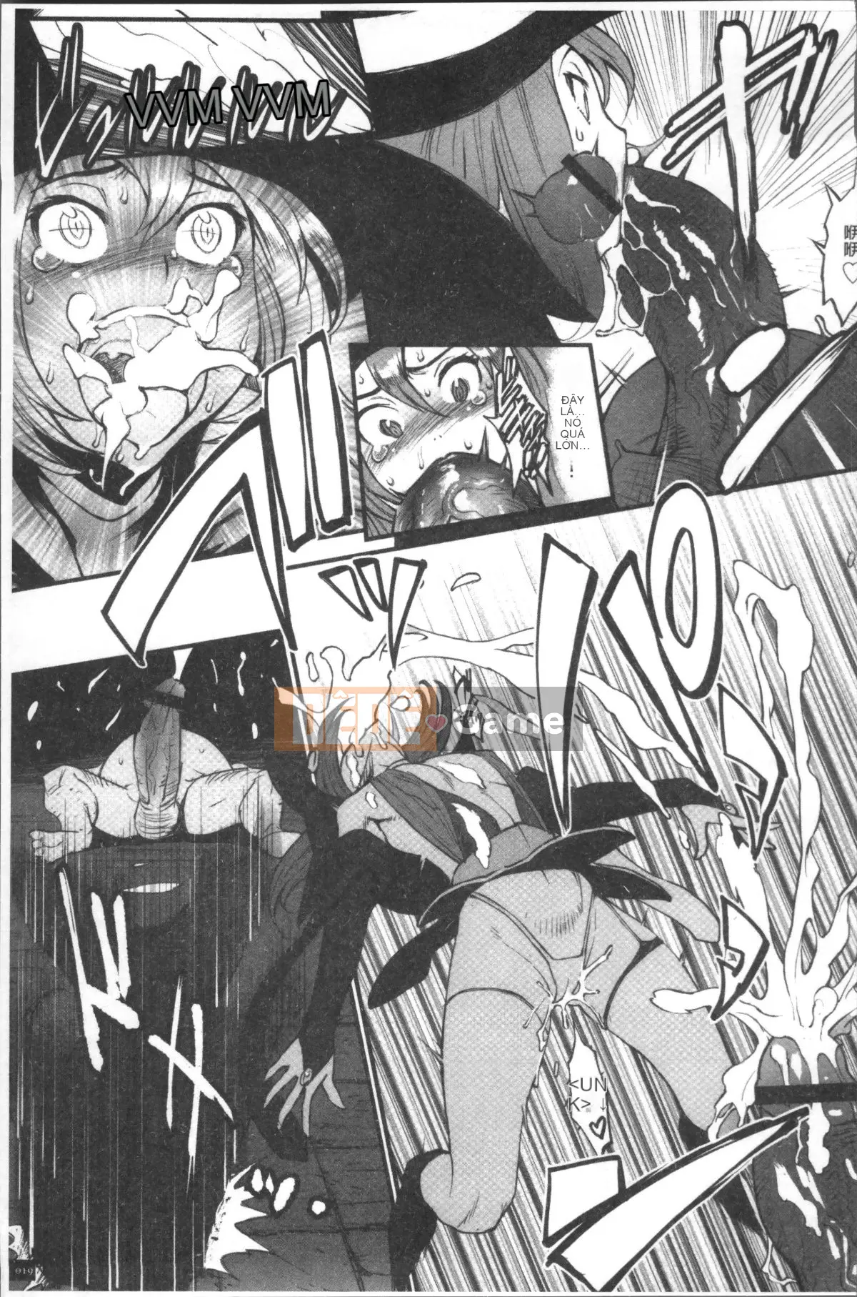 [Nhóm càn quét 4K][Battle Ecchu] Công chúa và rồng