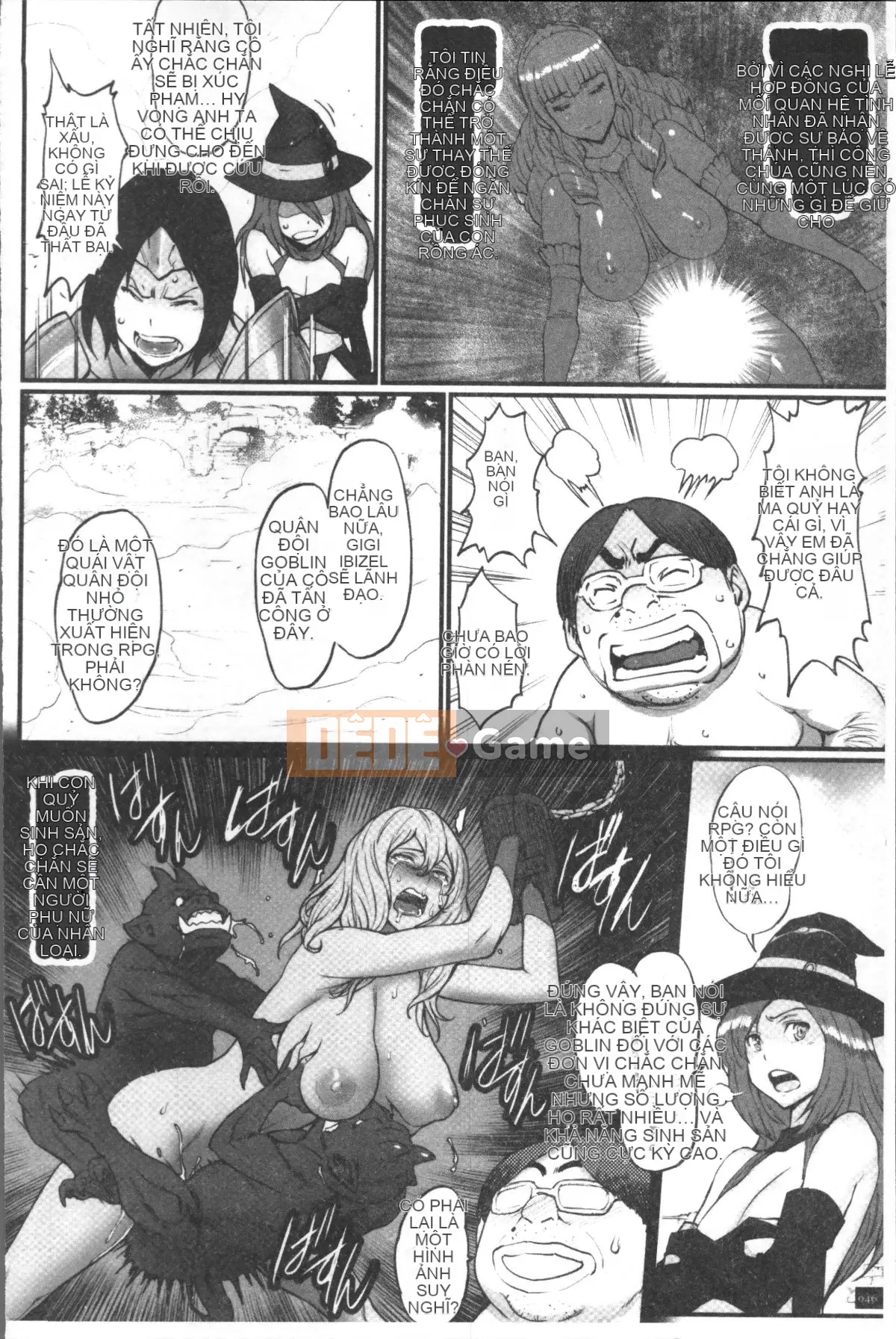 [Nhóm càn quét 4K][Battle Ecchu] Công chúa và rồng