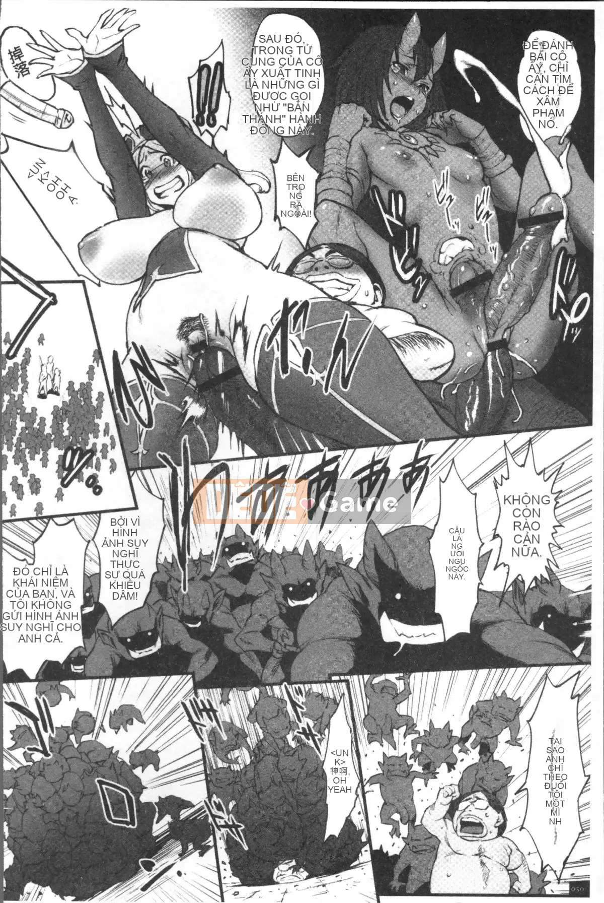 [Nhóm càn quét 4K][Battle Ecchu] Công chúa và rồng