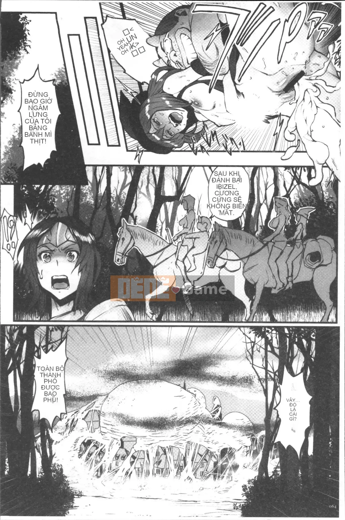 [Nhóm càn quét 4K][Battle Ecchu] Công chúa và rồng