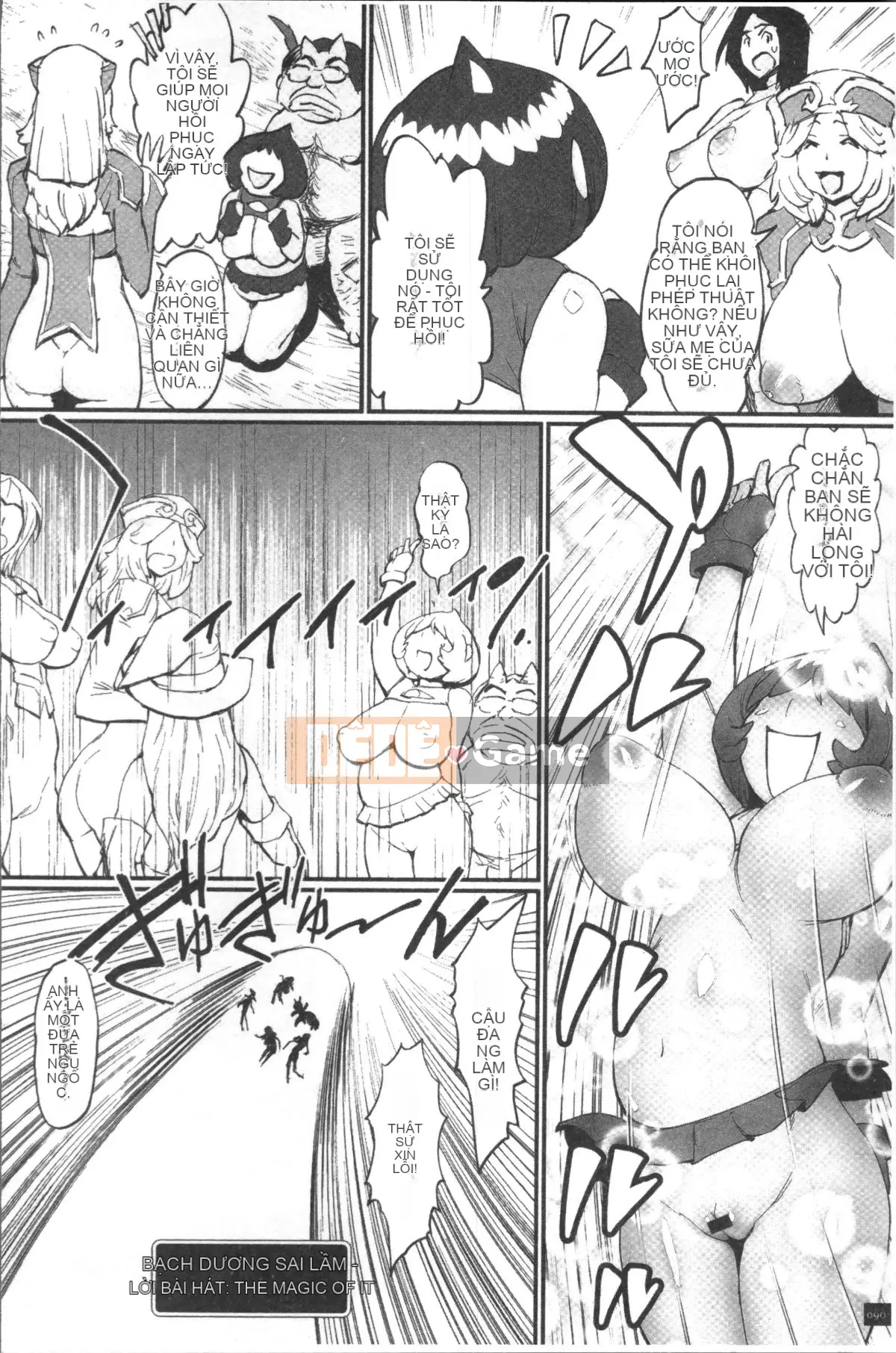 [Nhóm càn quét 4K][Battle Ecchu] Công chúa và rồng