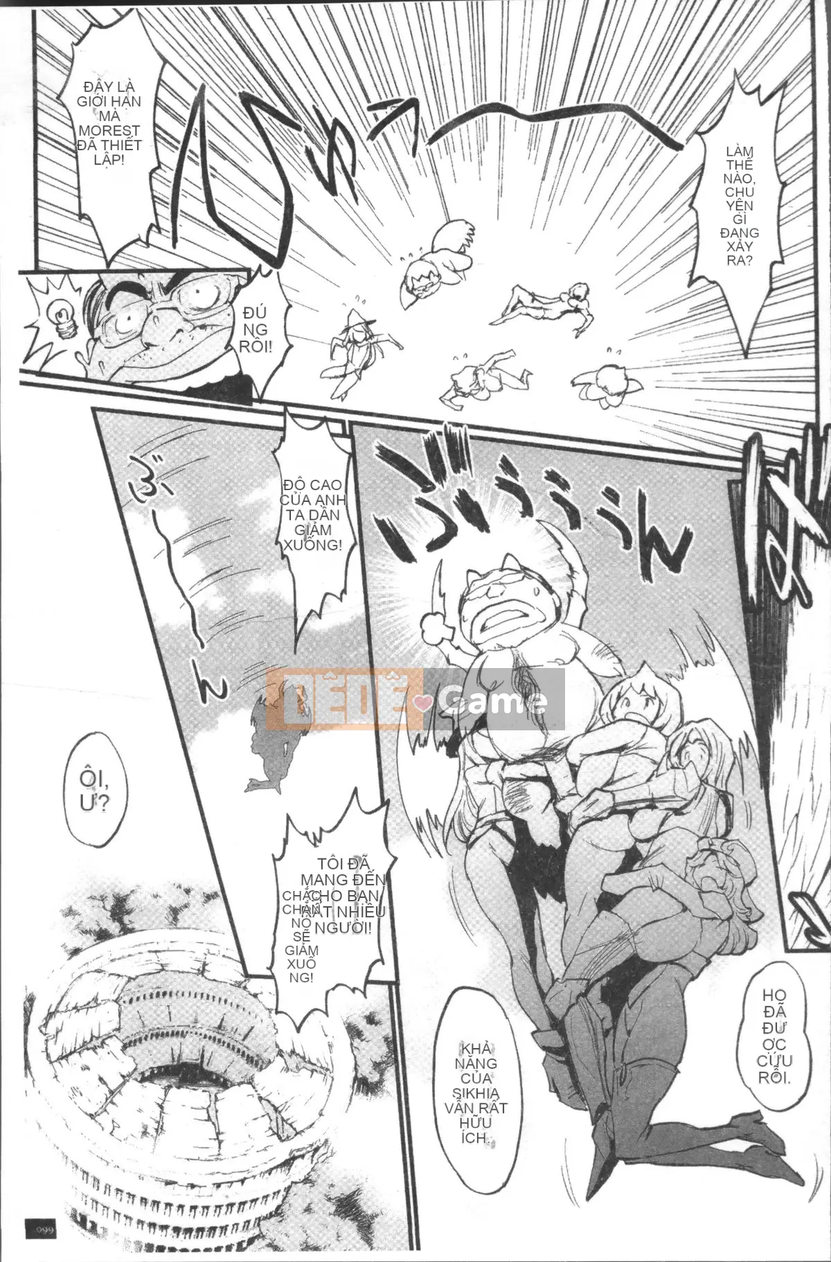 [Nhóm càn quét 4K][Battle Ecchu] Công chúa và rồng