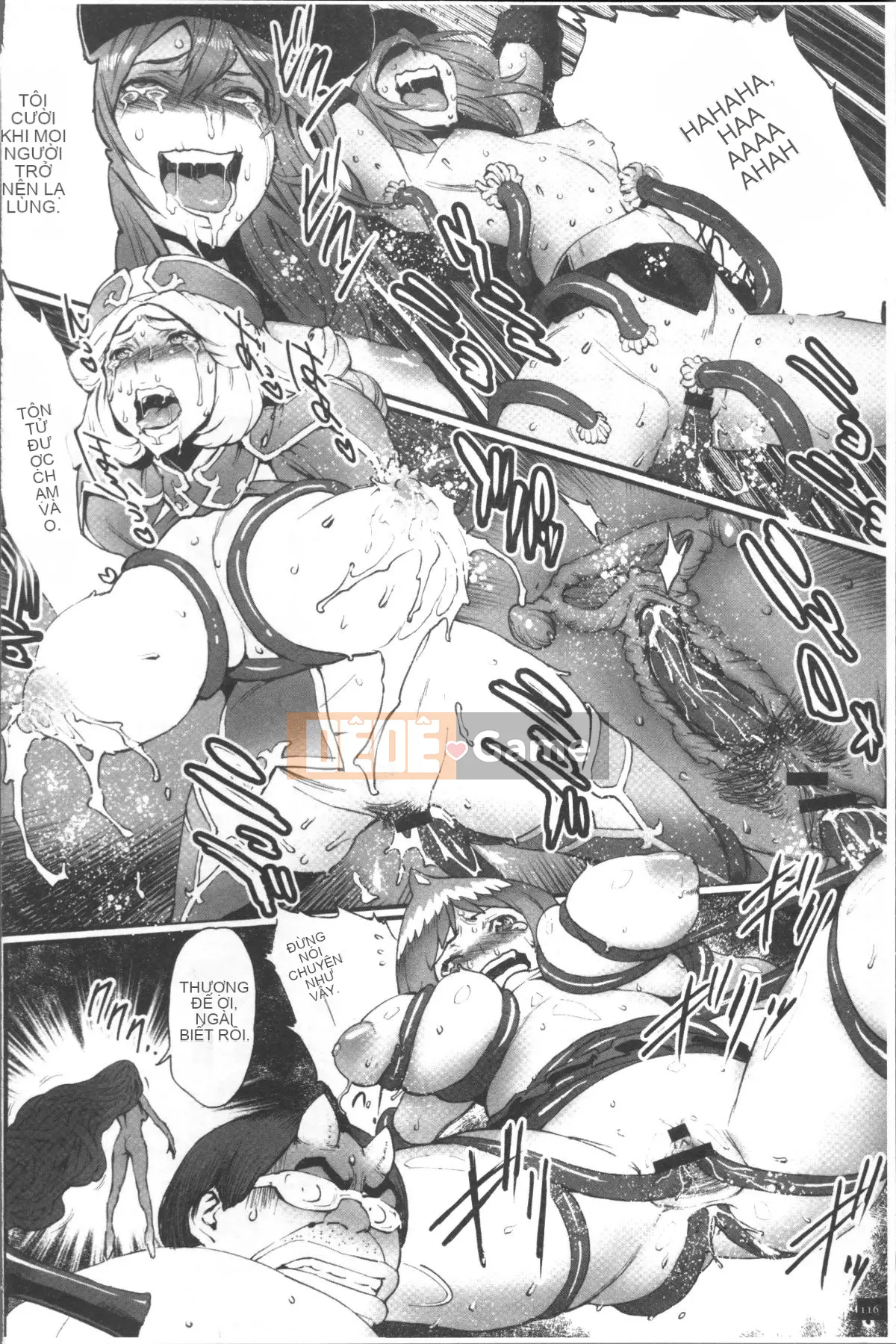 [Nhóm càn quét 4K][Battle Ecchu] Công chúa và rồng