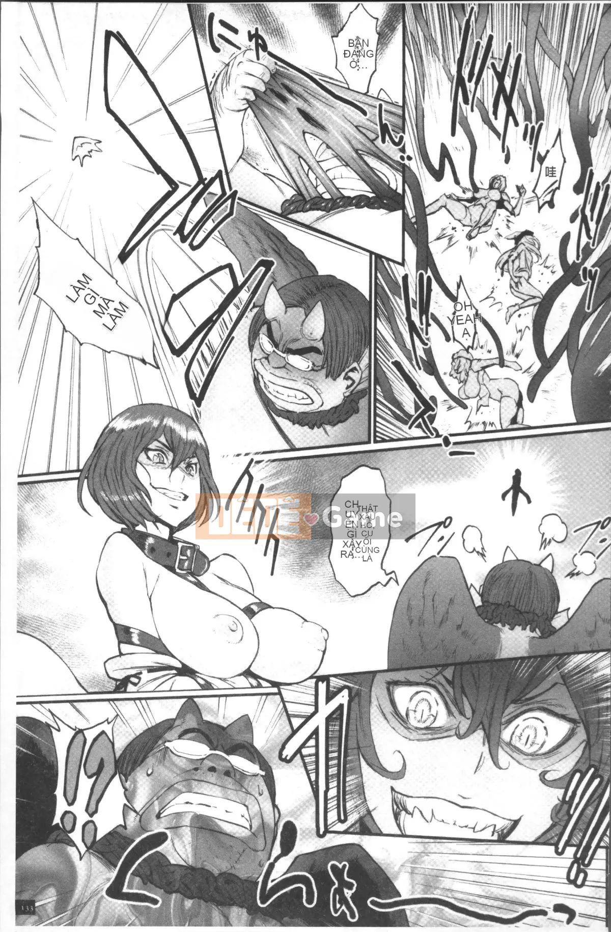 [Nhóm càn quét 4K][Battle Ecchu] Công chúa và rồng