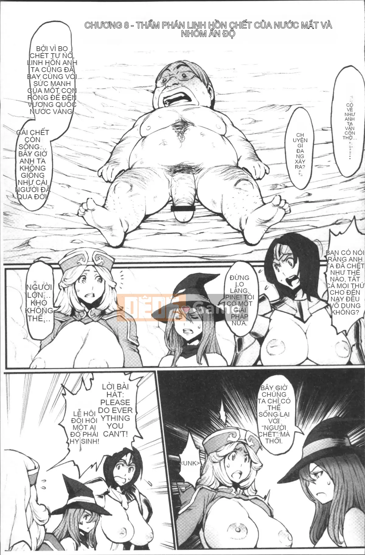 [Nhóm càn quét 4K][Battle Ecchu] Công chúa và rồng