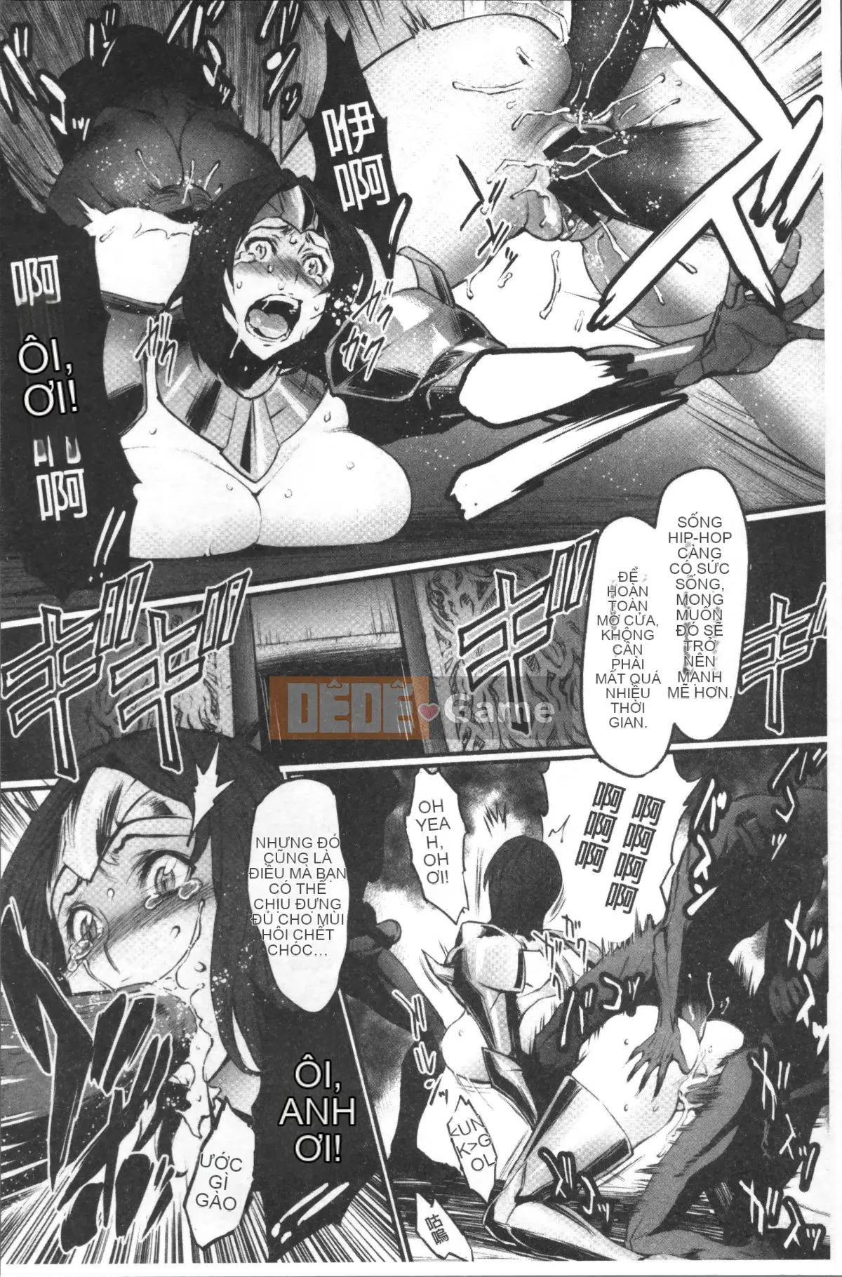 [Nhóm càn quét 4K][Battle Ecchu] Công chúa và rồng