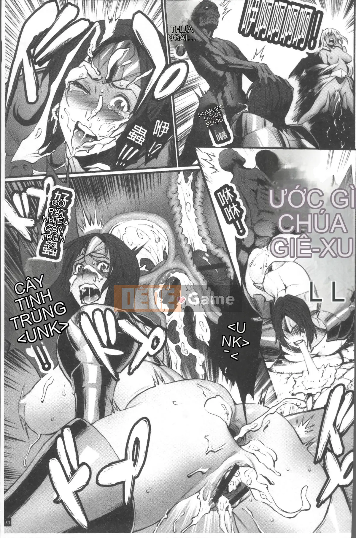 [Nhóm càn quét 4K][Battle Ecchu] Công chúa và rồng