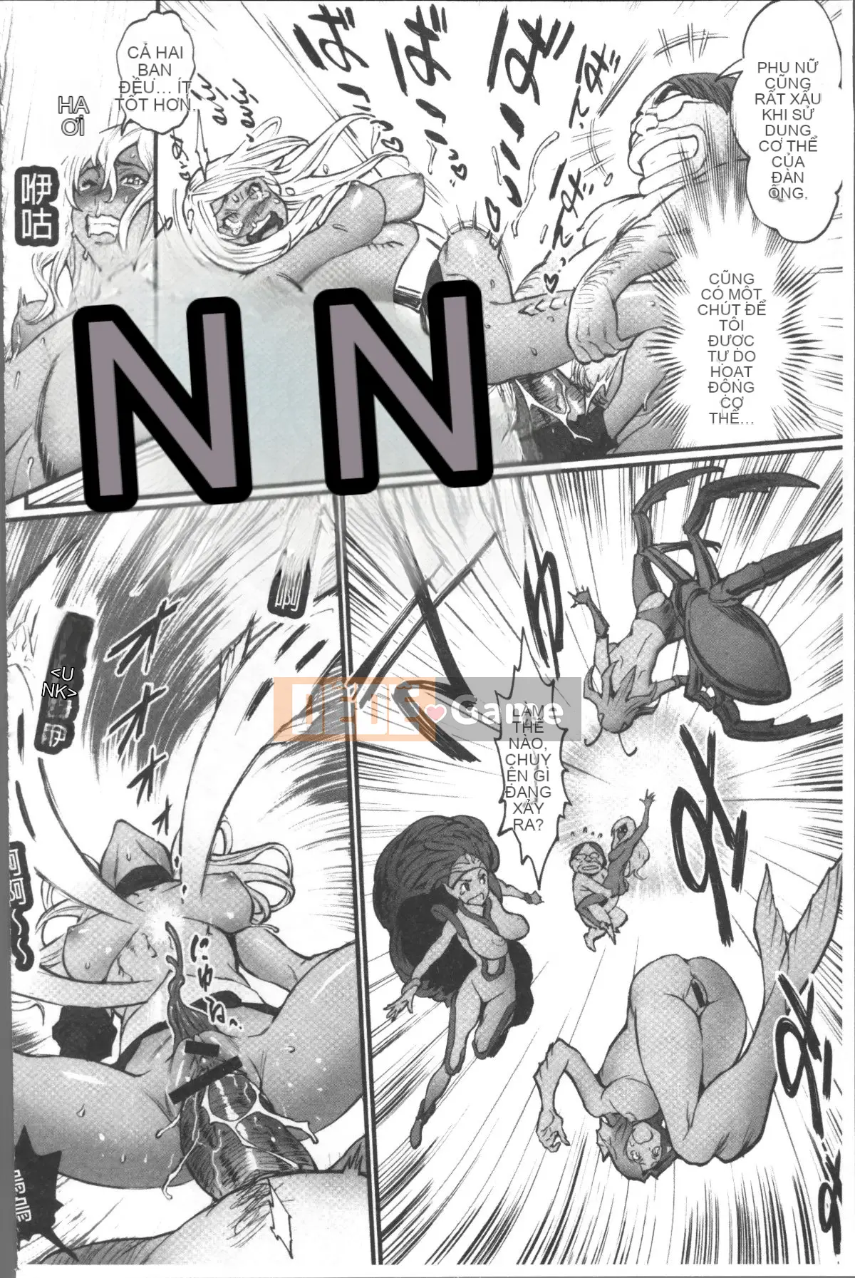 [Nhóm càn quét 4K][Battle Ecchu] Công chúa và rồng