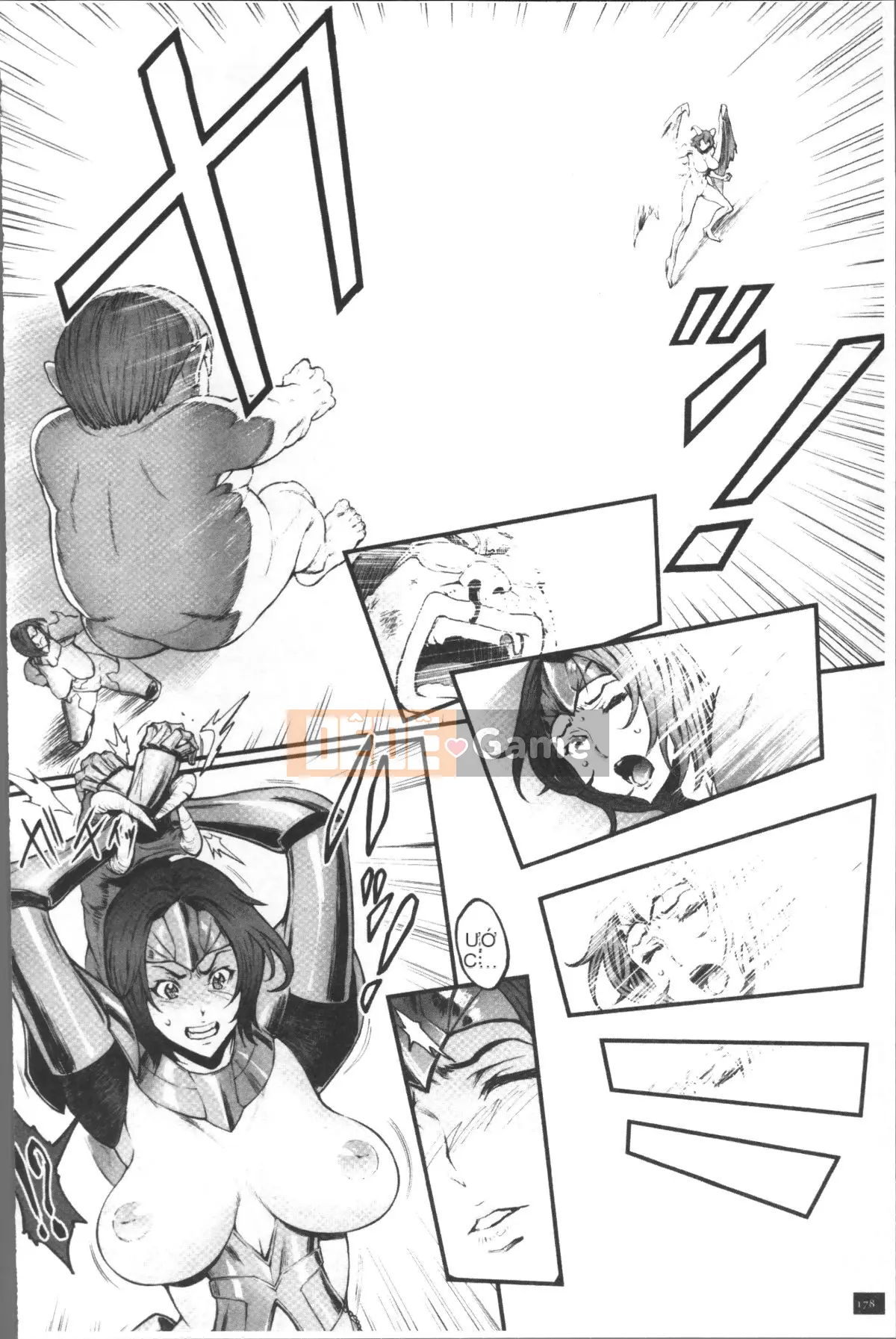 [Nhóm càn quét 4K][Battle Ecchu] Công chúa và rồng