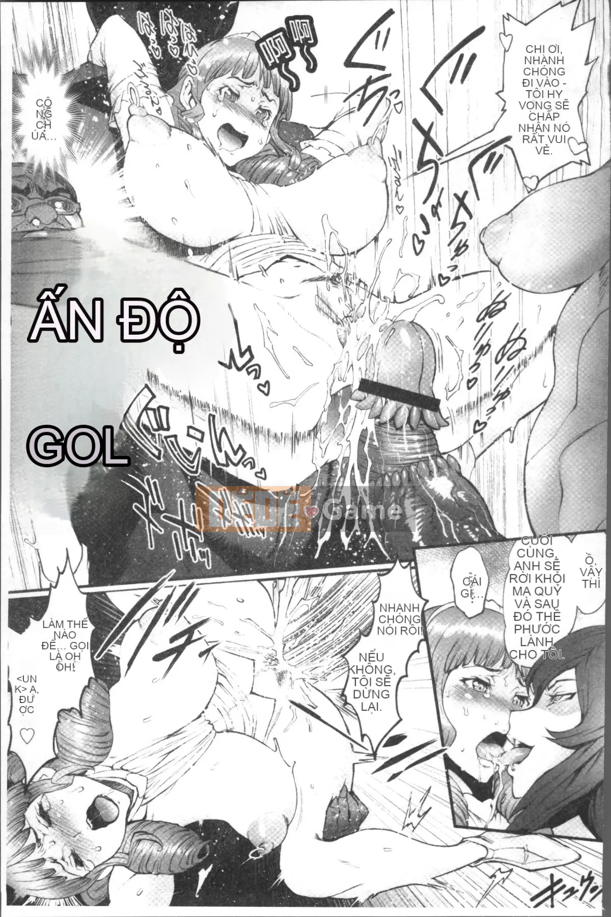 [Nhóm càn quét 4K][Battle Ecchu] Công chúa và rồng