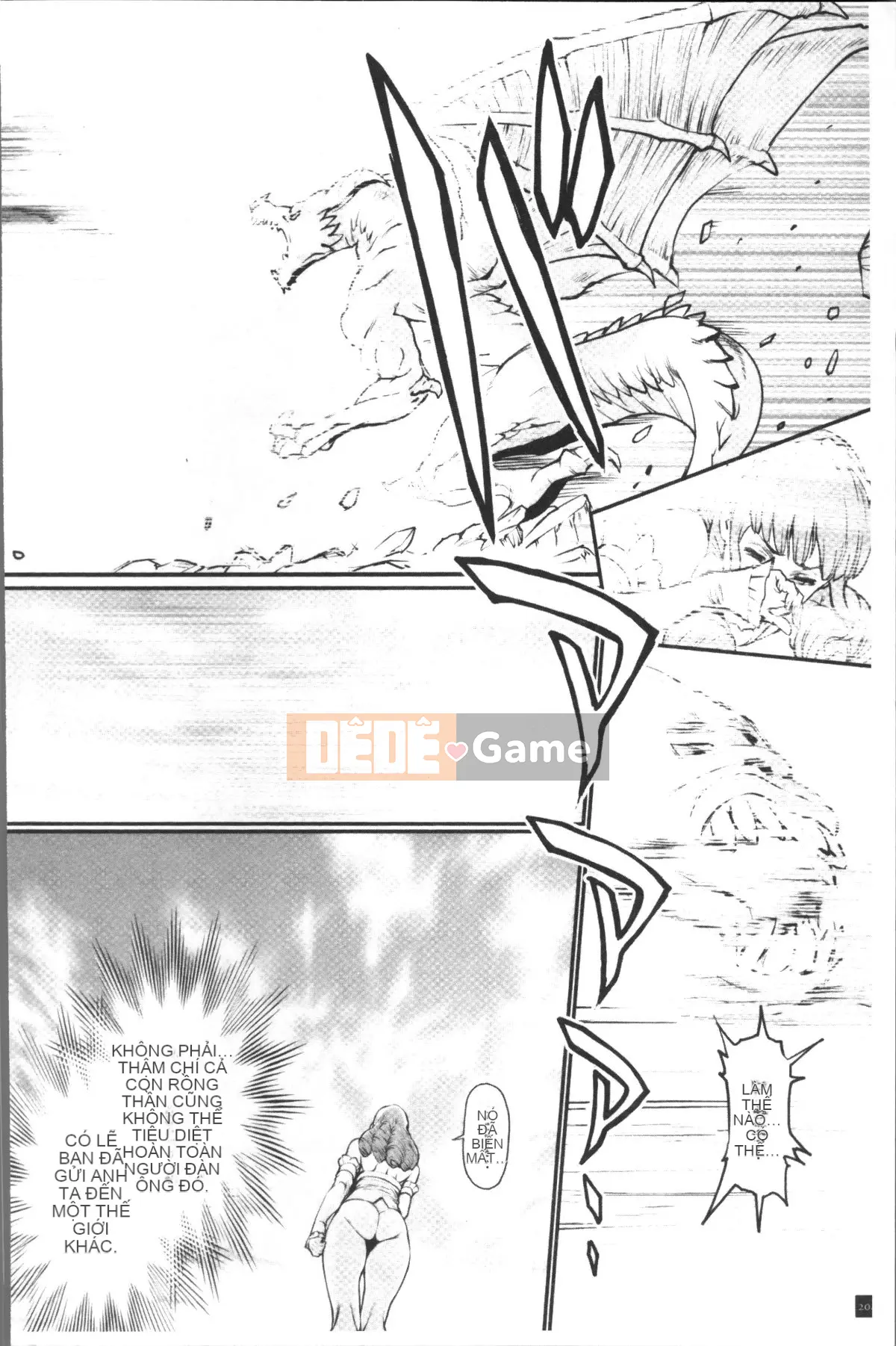 [Nhóm càn quét 4K][Battle Ecchu] Công chúa và rồng