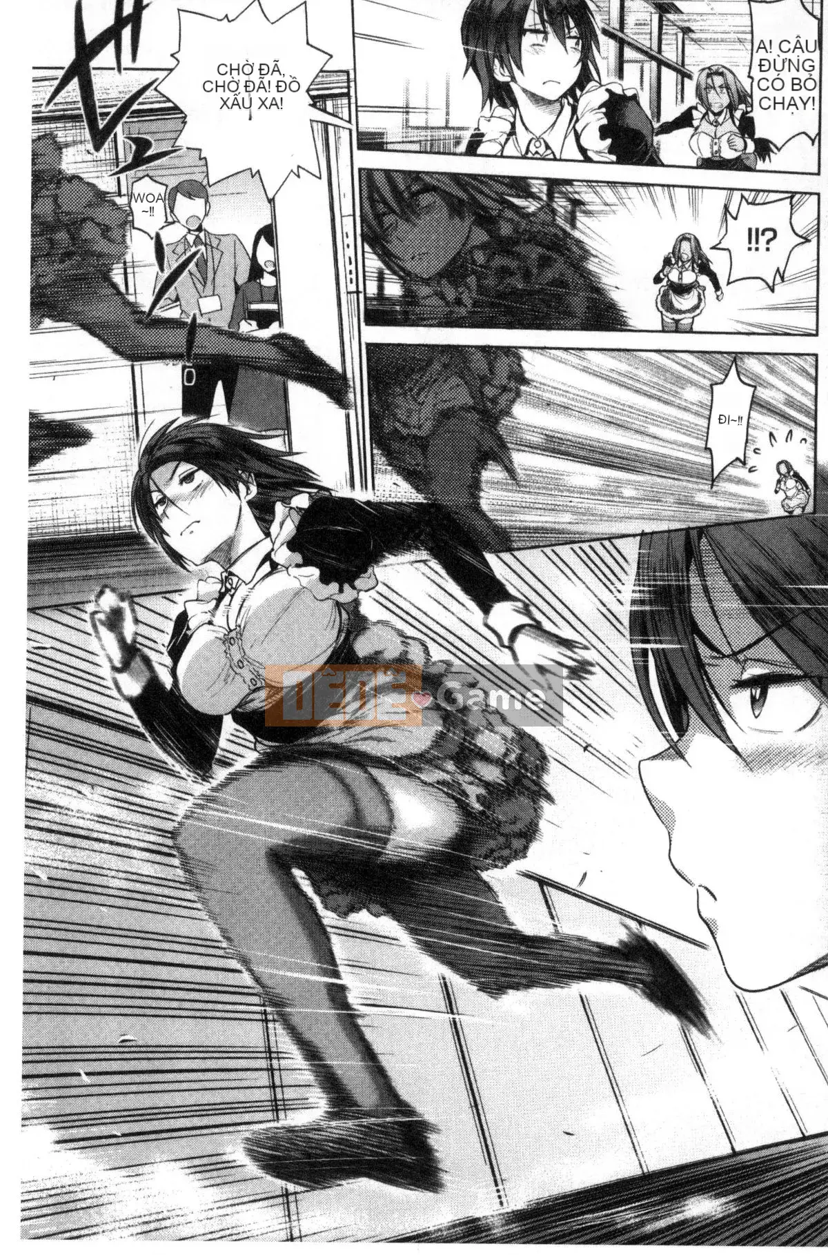 [King of Ghosts and Beasts Sinicization Group Remastered Edition][Khoảng cách] じょしラク! ～2 năm sau～