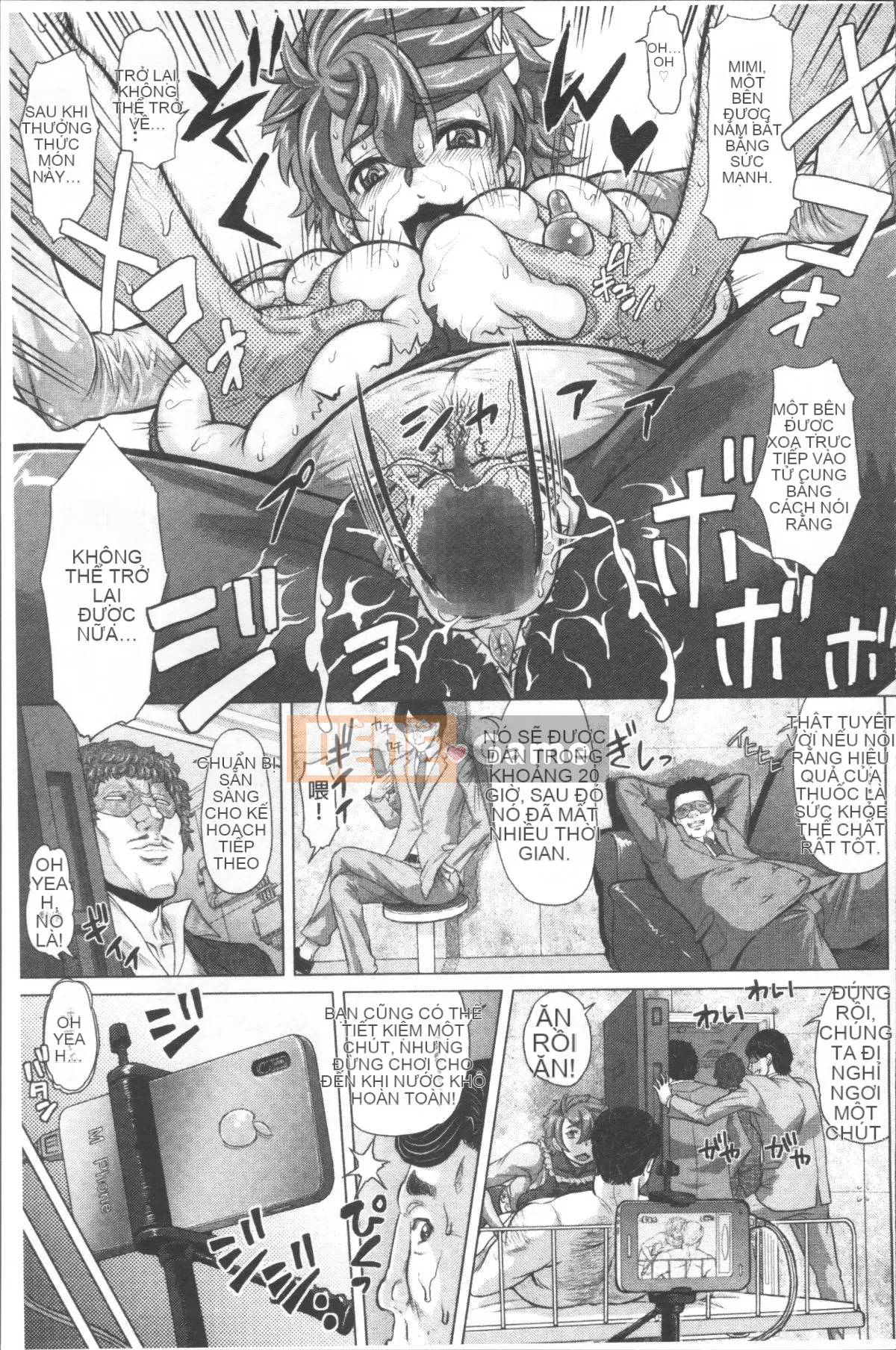 [Nhóm càn quét 4K][Thiểu số] Yako Sensei tiêu cực